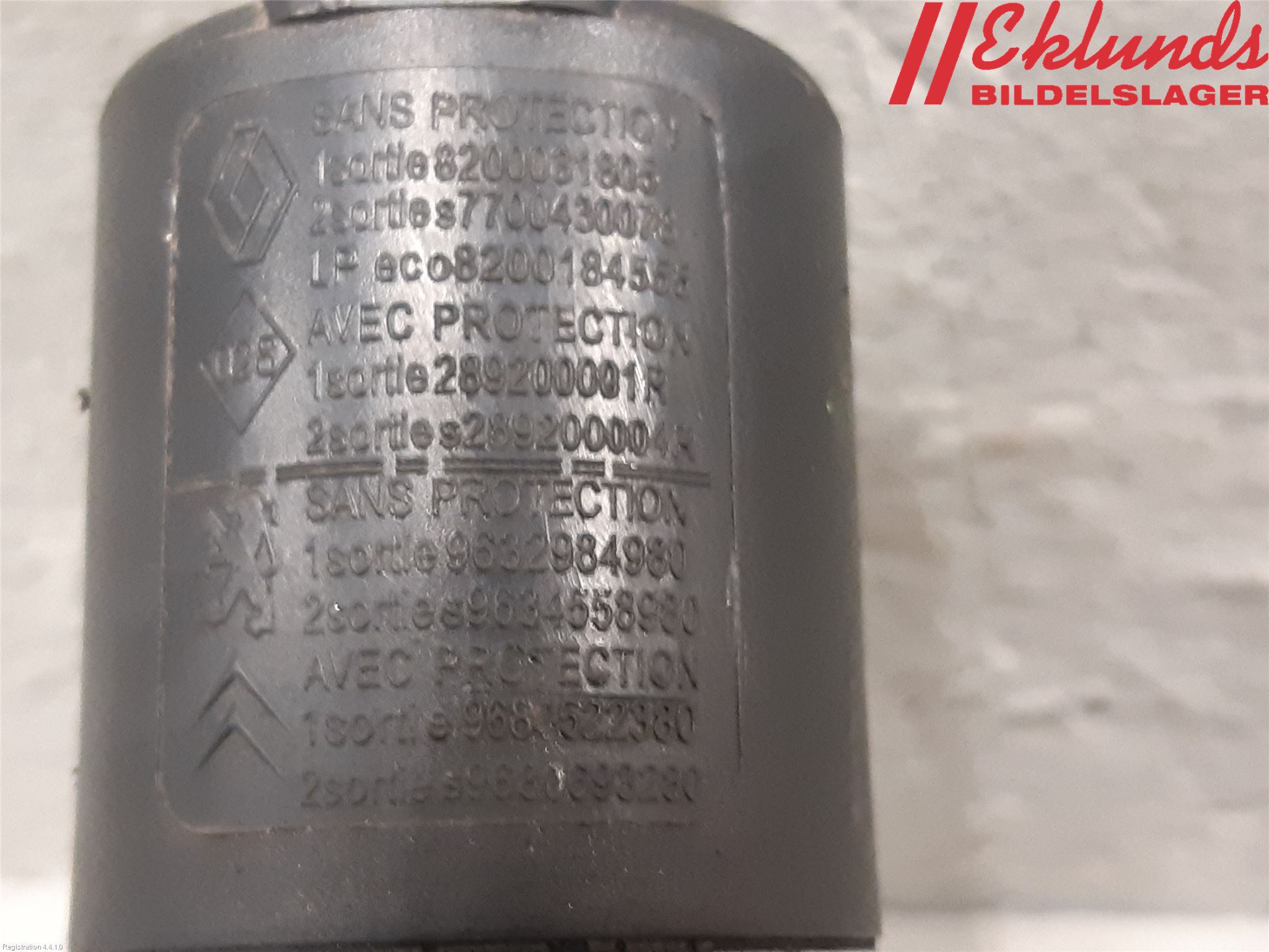 Citroen BERLINGO 08-18 Spolarpump Vindruta