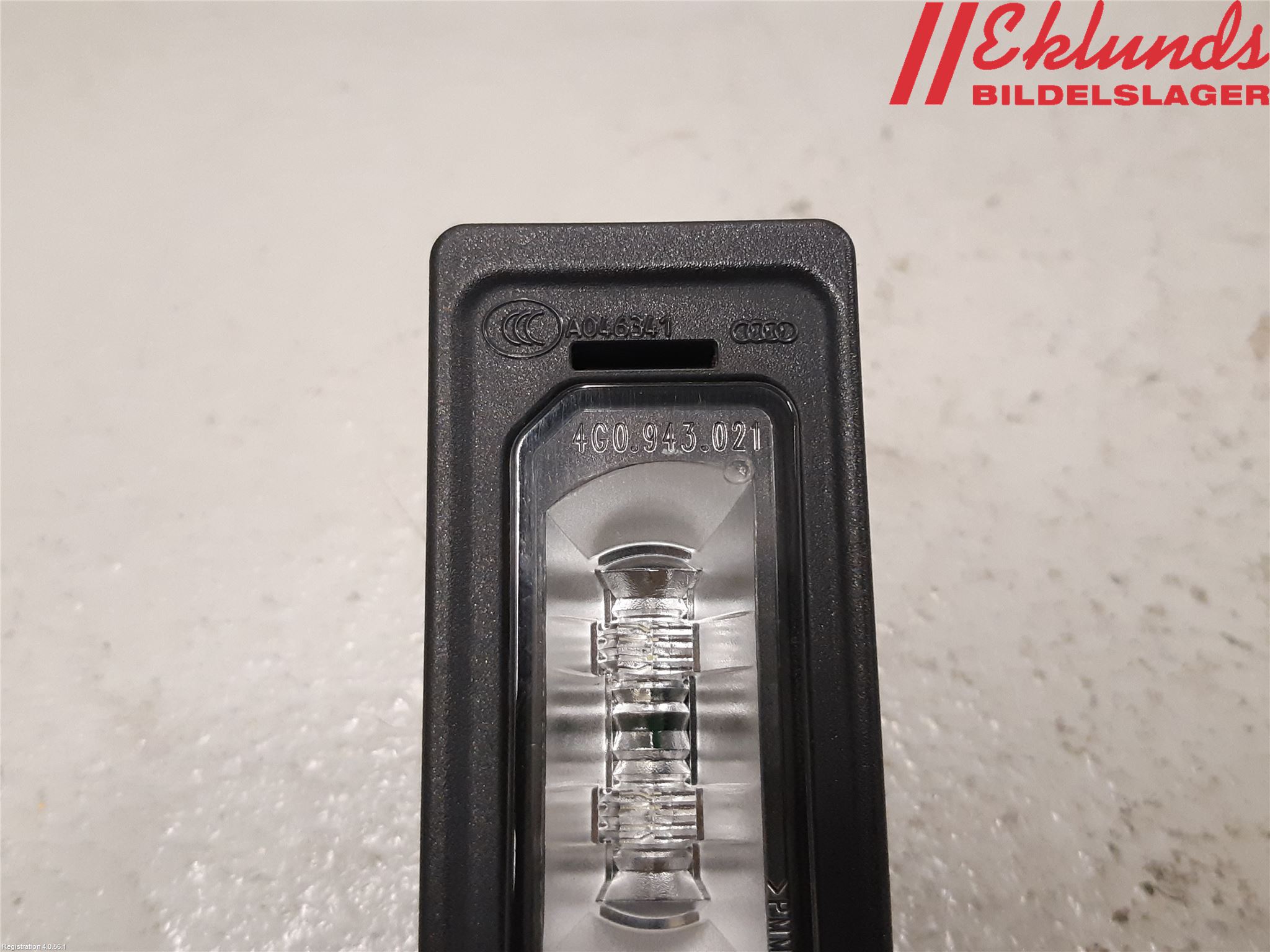 Audi A6/S6 4G 11-18 Skylt Belysning