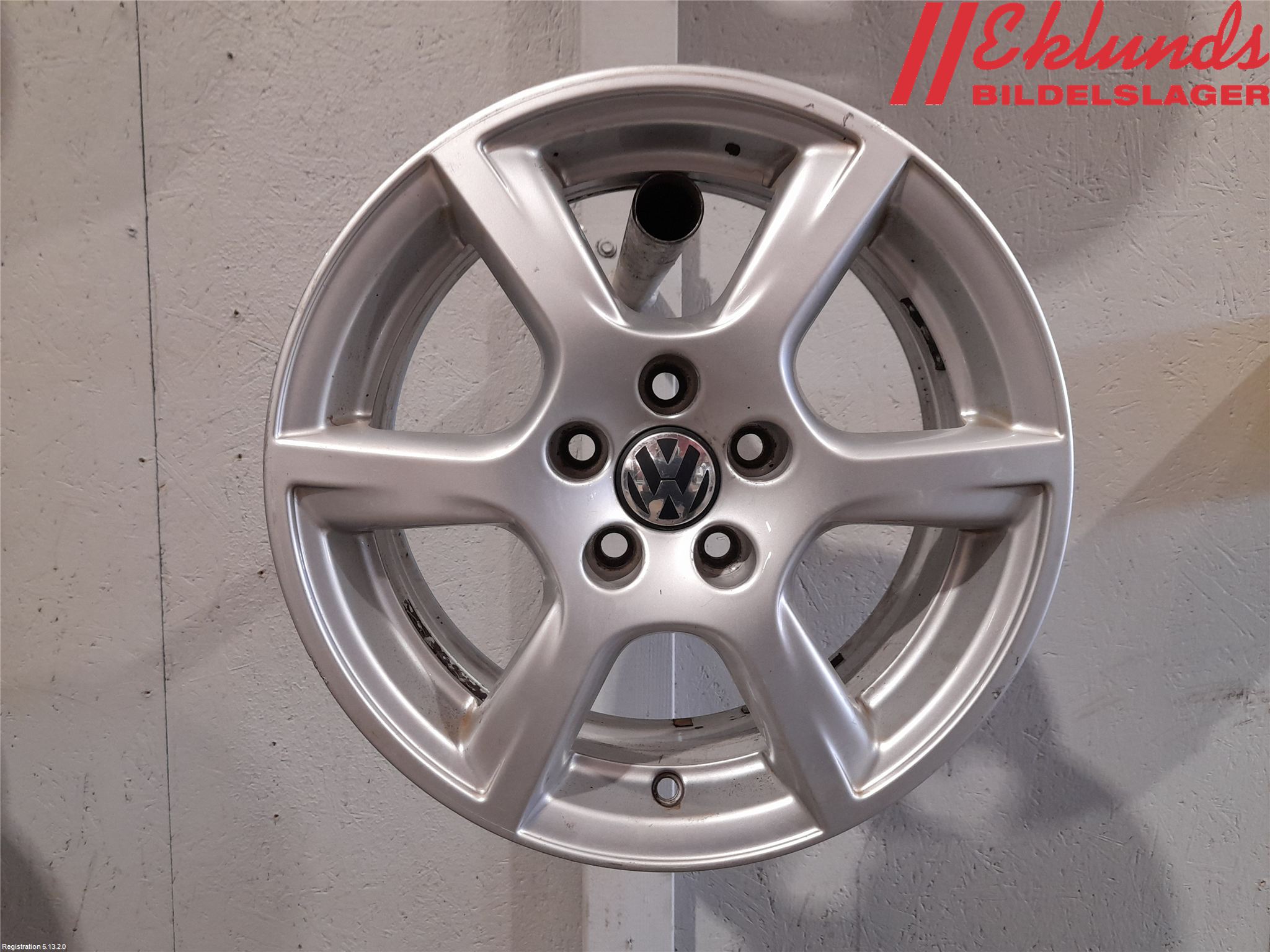 Volkswagen VW POLO 10-17 Fälgsats Aluminium