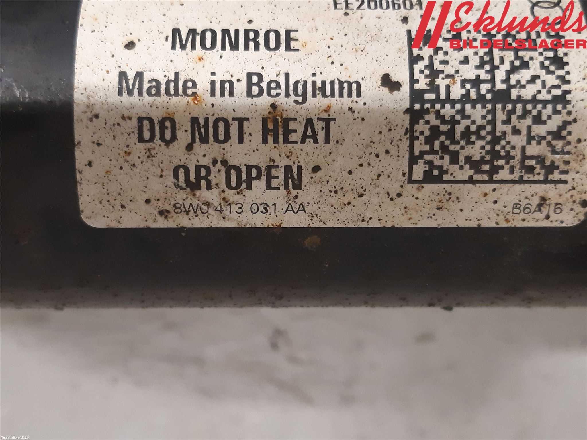 Audi A4/S4 B9 16-19 Fjäderben Fram Höger