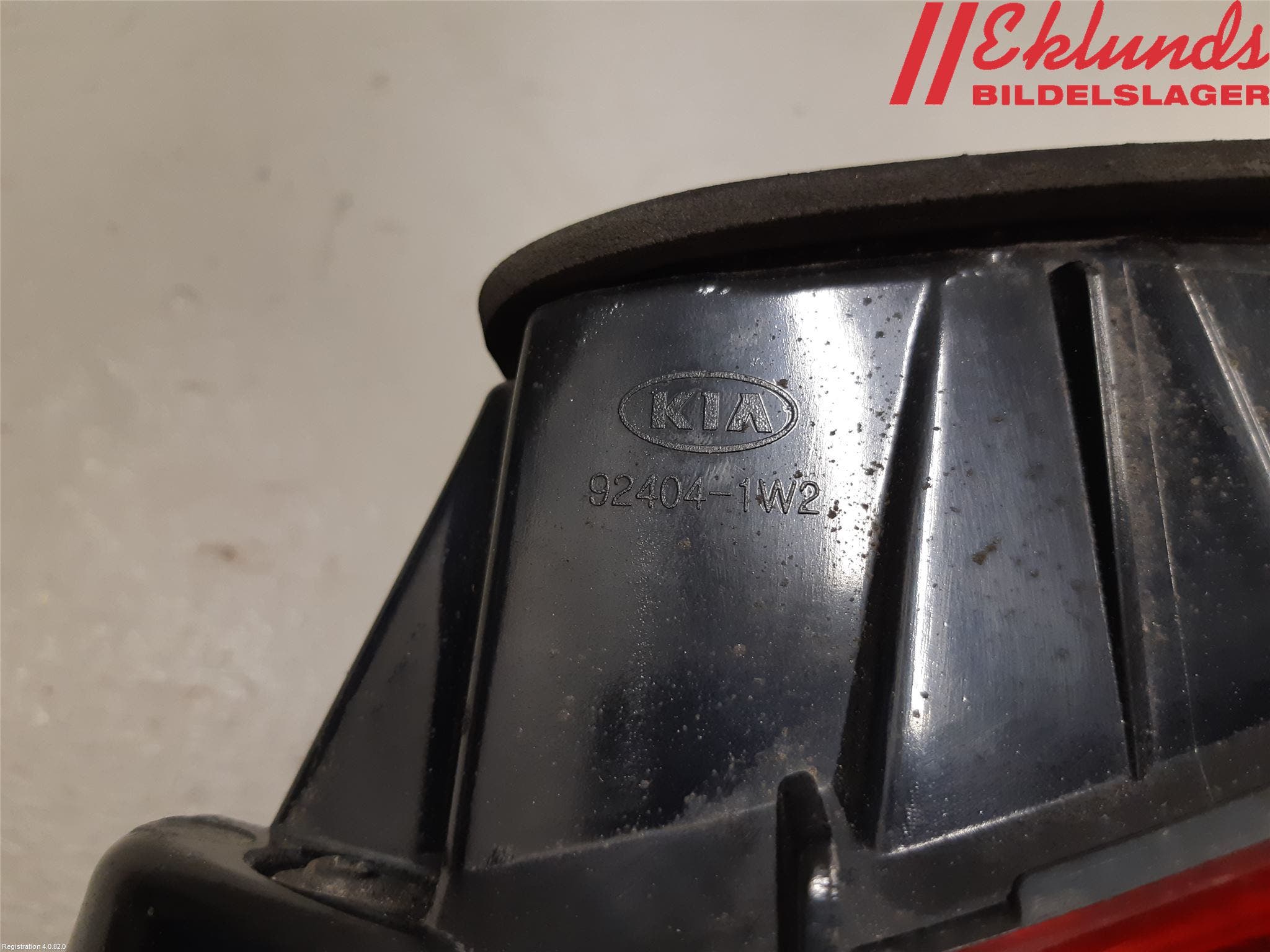 Kia RIO 12-16 Bakljus Lucka Hö