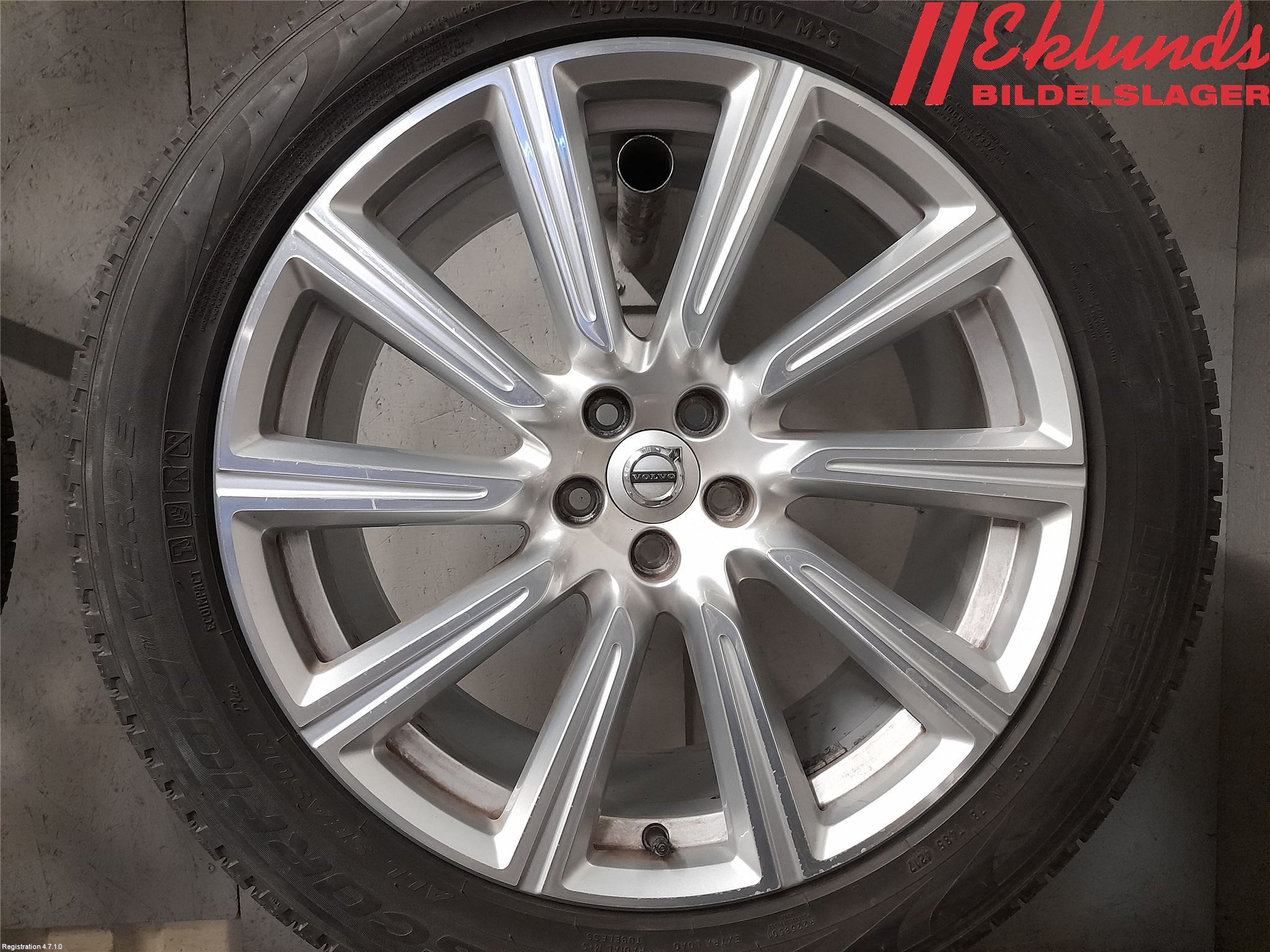 Volvo XC90/RECHARGE 16- Sommardäck Alumfälg 4St