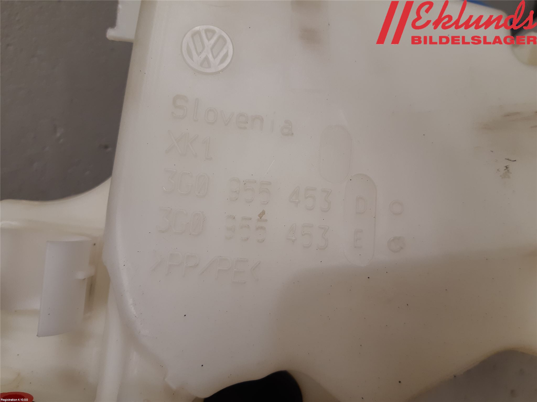 Volkswagen VW PASSAT 15-19 Spolartank Vindruta-Strål