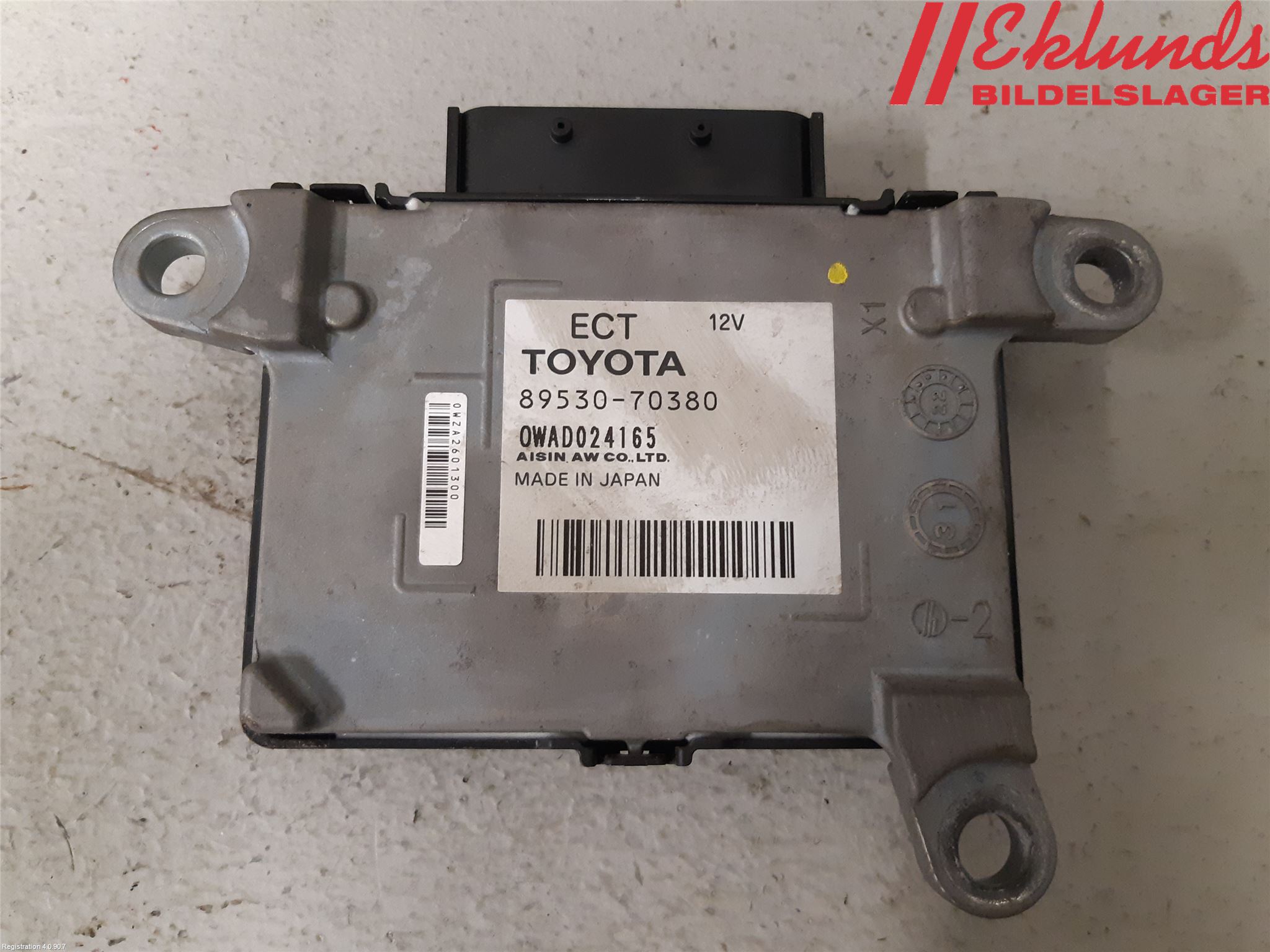 Toyota AYGO X AB70 22- Styrenhet Växellåda