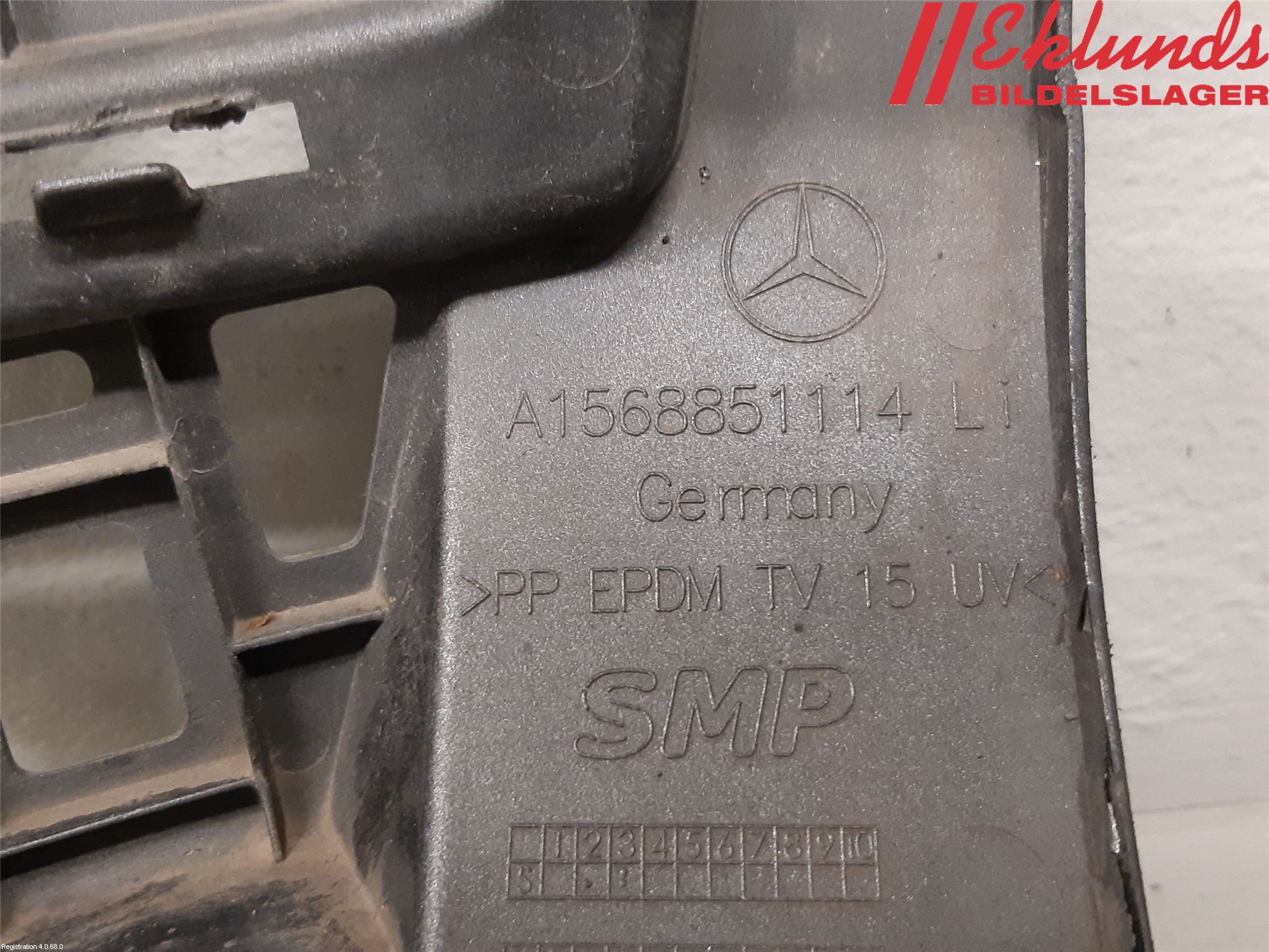Mercedes-Benz MB GLA-KLASS (X156) 13-20 Stötfångarfäste Bak Vä