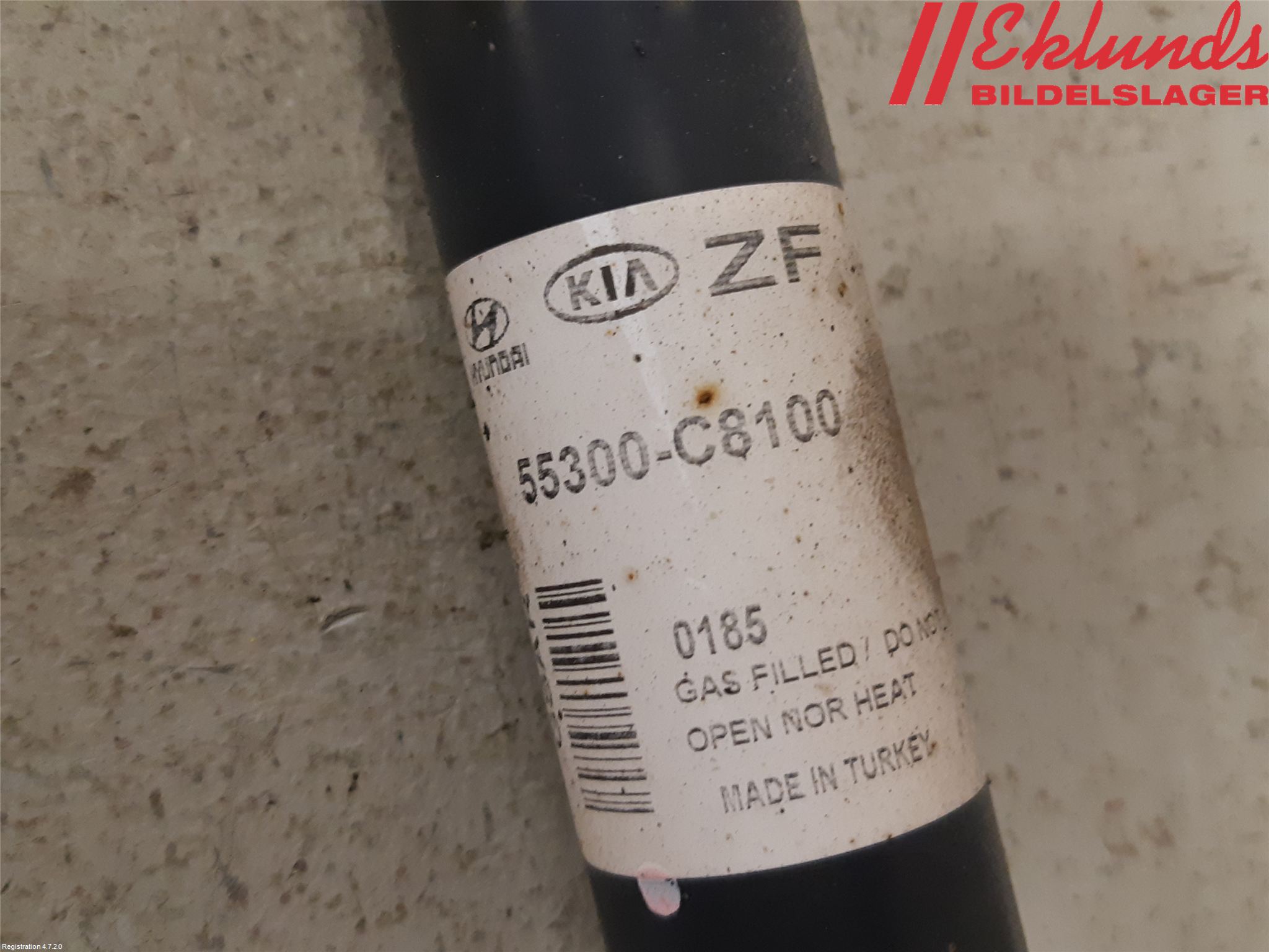 Hyundai i20 GB 15-20 Stötdämpare Bak