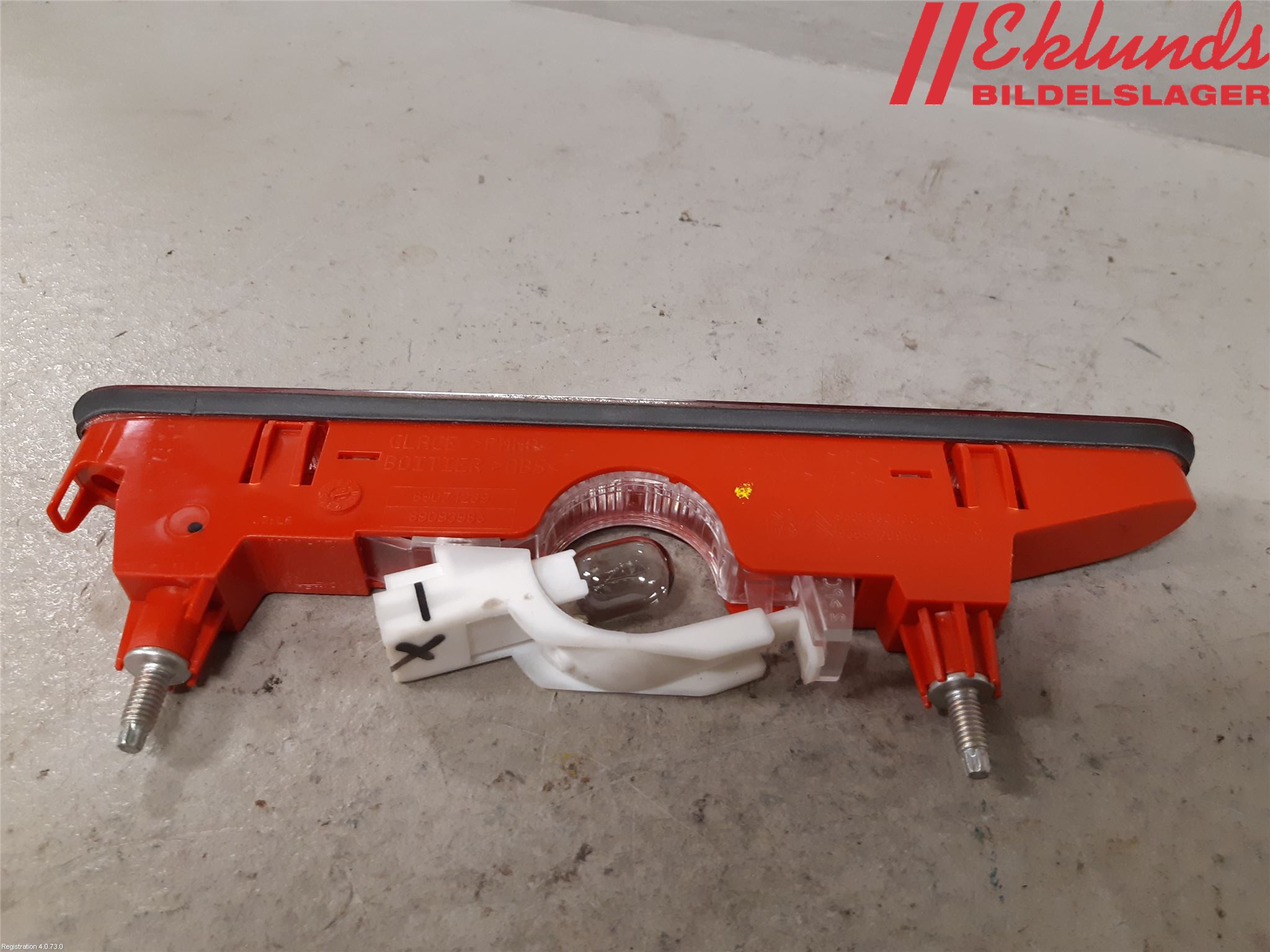 Citroen BERLINGO 08-18 Bromsljus Bakruta