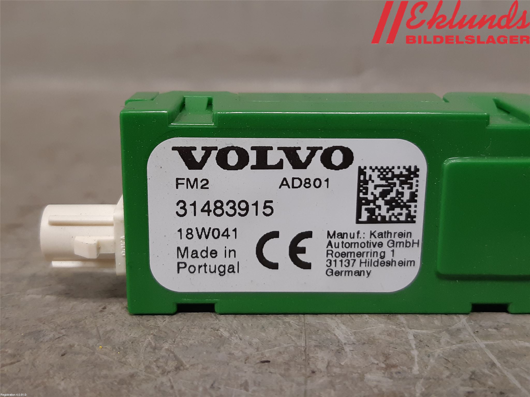 Volvo XC60 18- Antennförstärkare