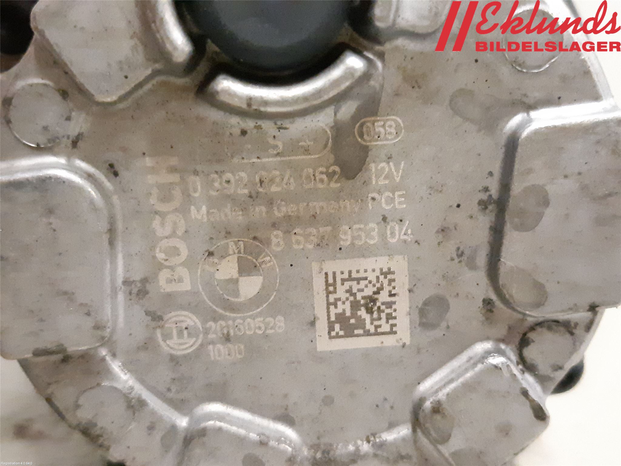 BMW 4 F36 Gran Coupé 14-20 Värme Cirkulationspump