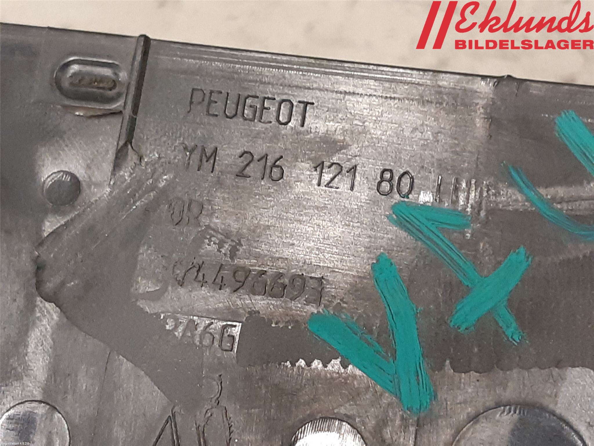 Peugeot RCZ Stötfångarfäste Fram Vä