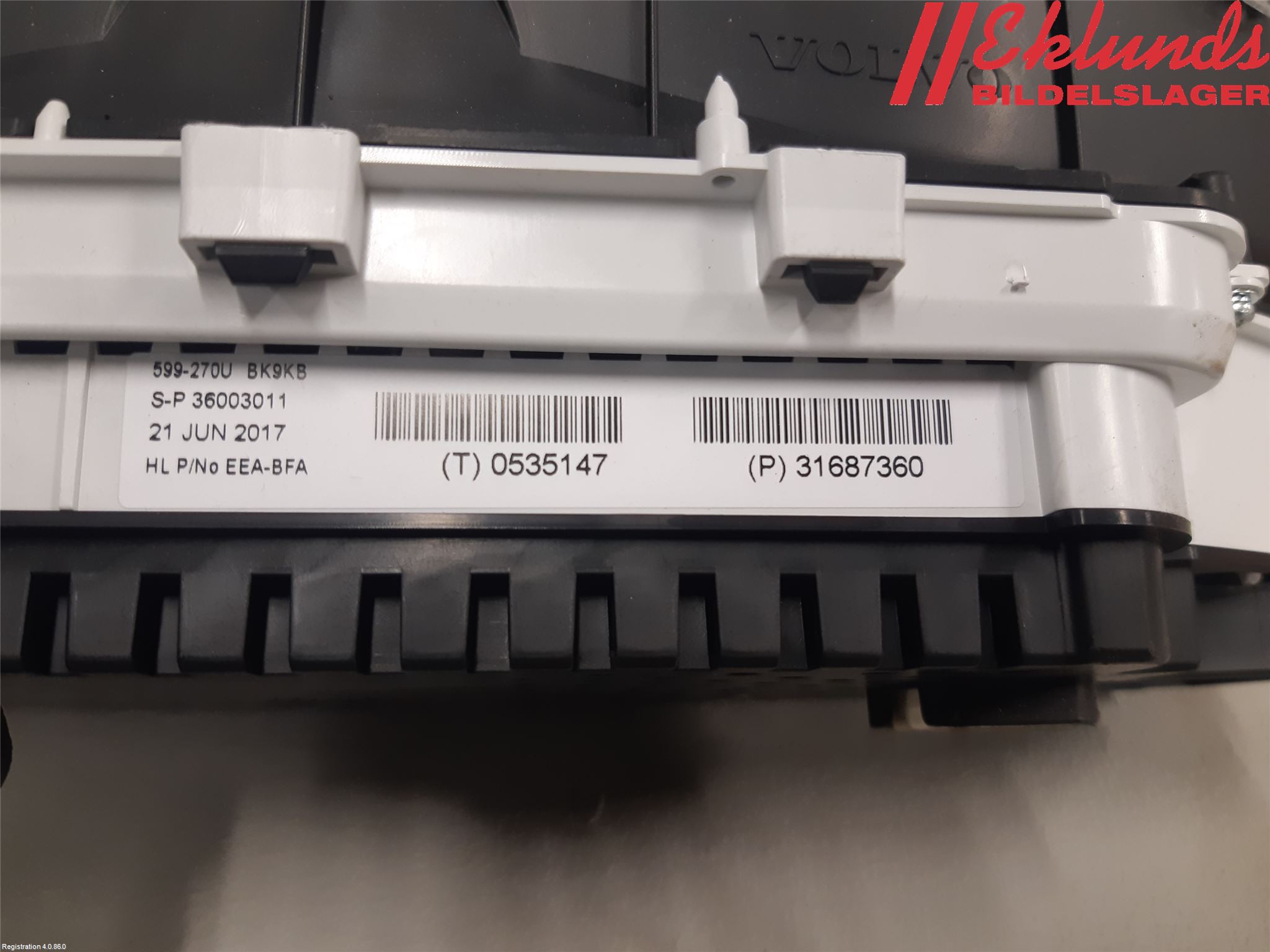 Volvo XC60 14-17 Instrument Komb