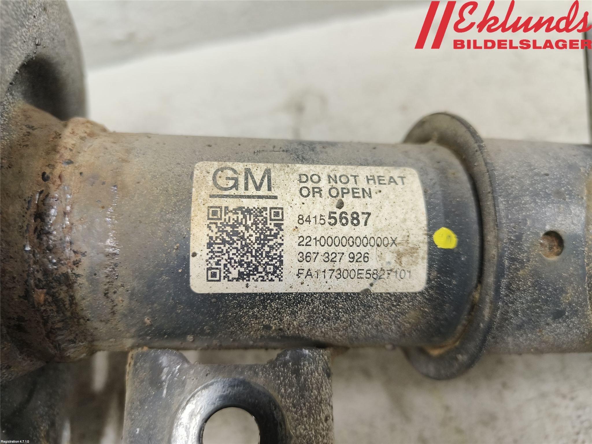 Opel INSIGNIA 17- Fjäderben Fram Vänster