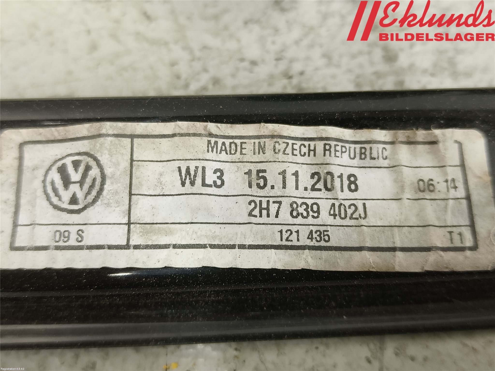Volkswagen VW AMAROK 2H 10-22 Fönsterhiss El Kompl
