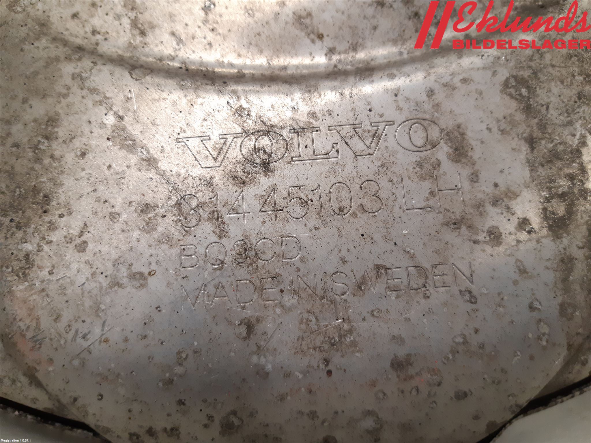 Volvo XC90/RECHARGE 16- Bromssköld Bak