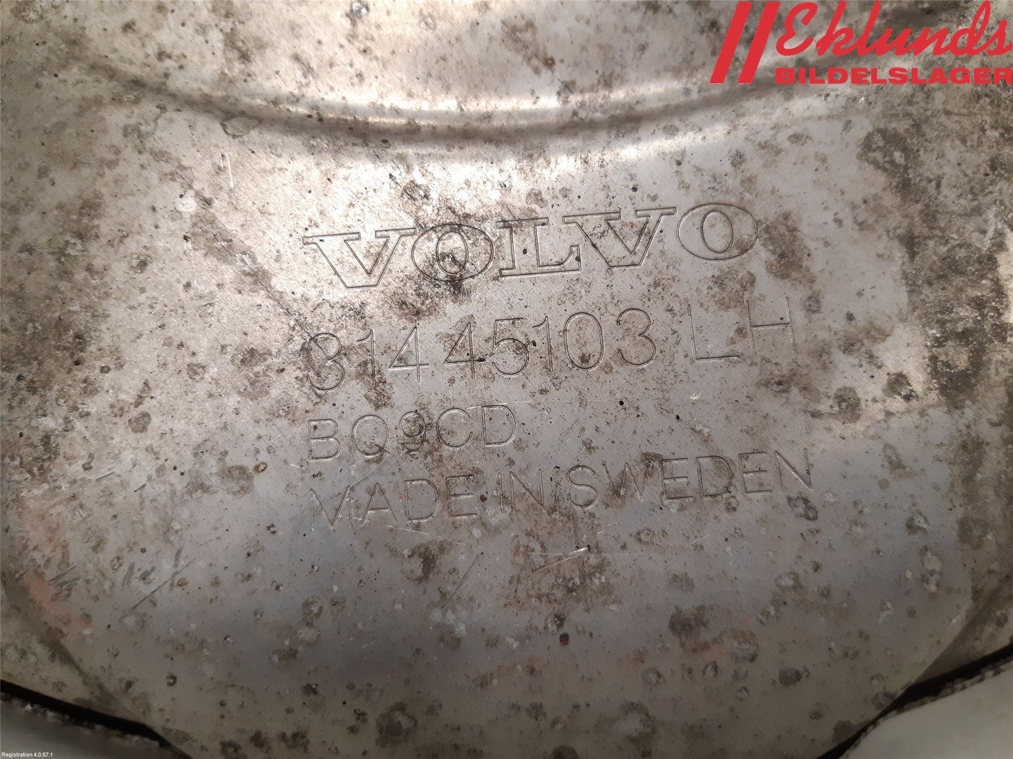 Volvo XC90/RECHARGE 16- Bromssköld Bak