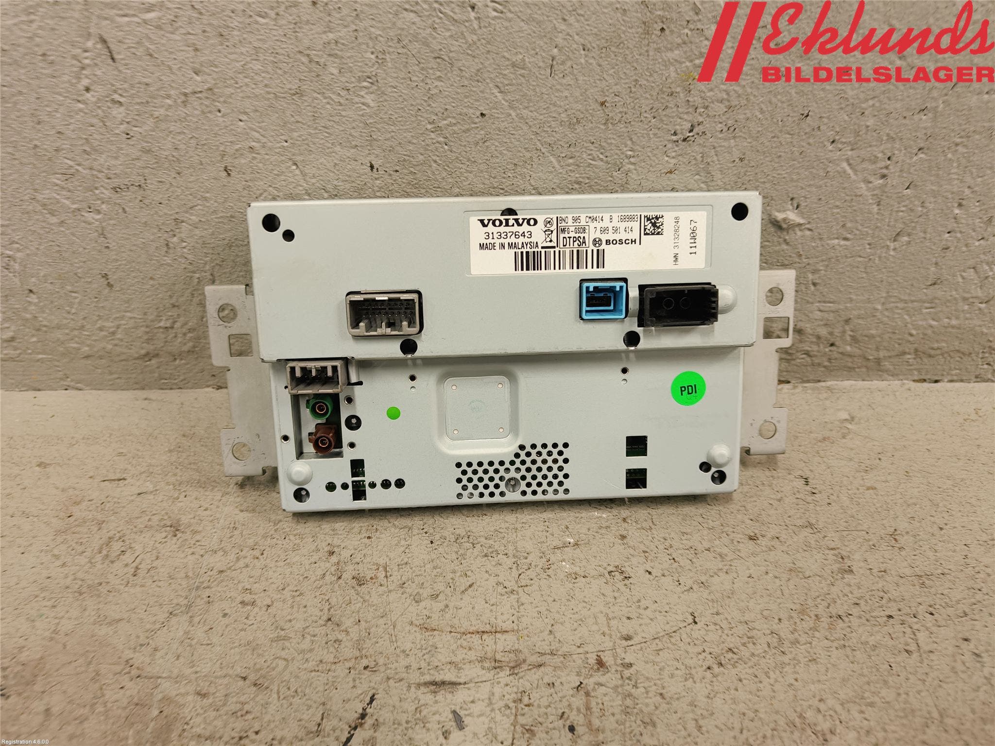 Volvo XC60 09-13 Bildskärm