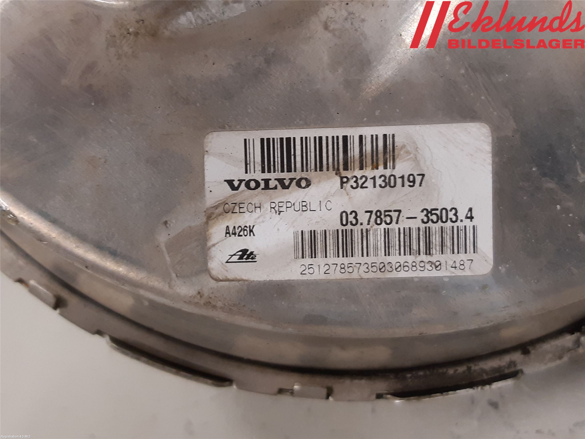 Volvo S60 19- Bromsservo