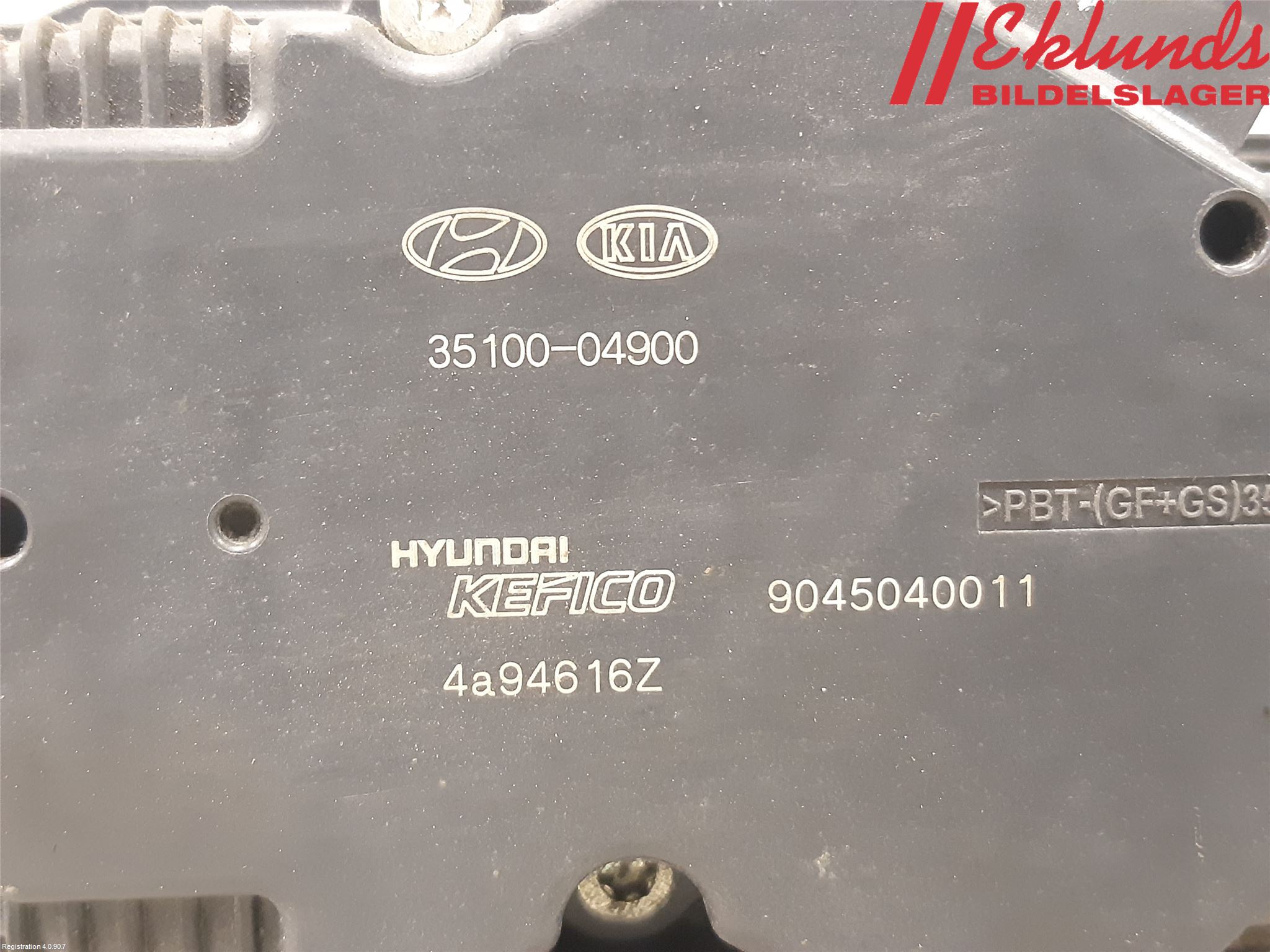 Kia PICANTO 17- Injspjällhus