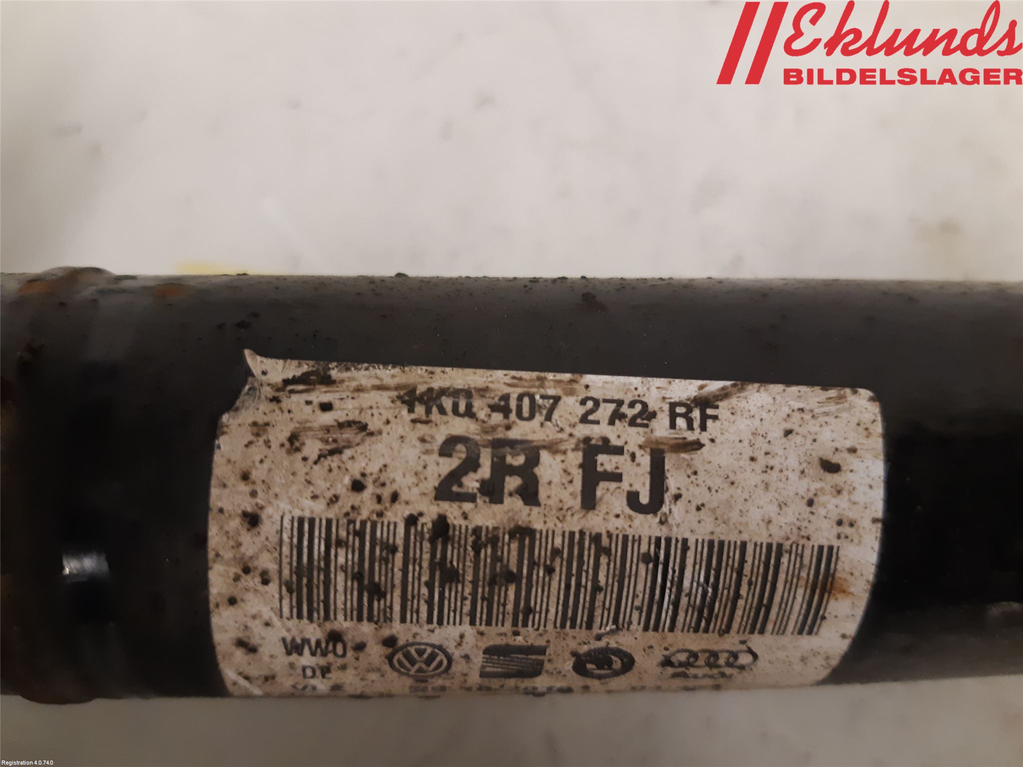 Volkswagen VW GOLF VI 09-13 Drivaxel Fram Höger