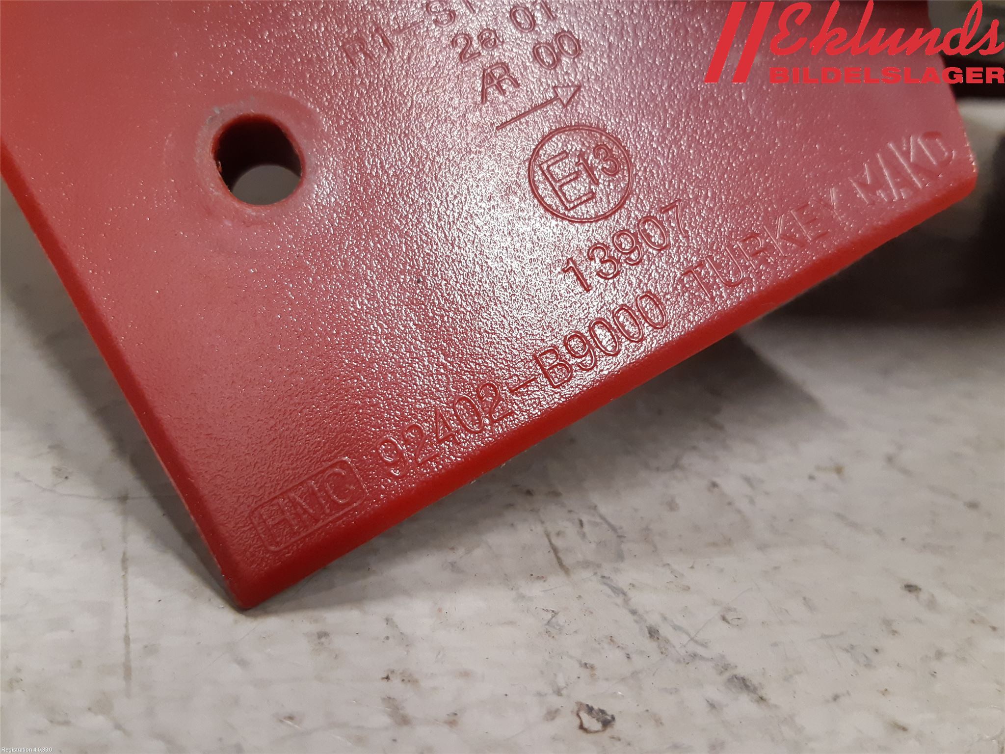 Hyundai i10 BA 14-16 Bakljus Höger