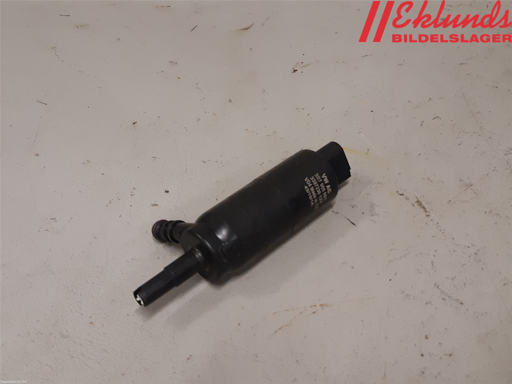 Volkswagen VW GOLF VI 09-13 Spolarpump Högtryck