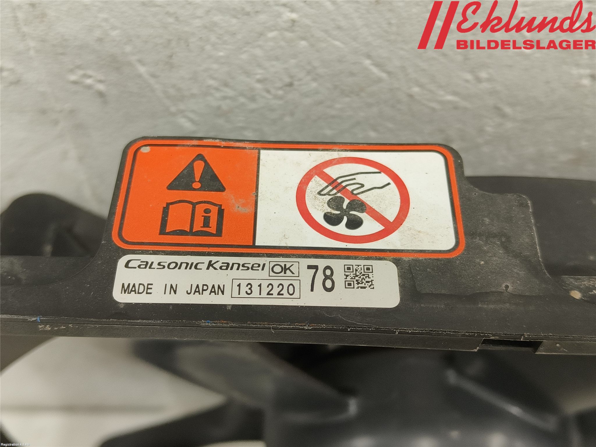 Mitsubishi ASX 10-22 Kylfläkt El