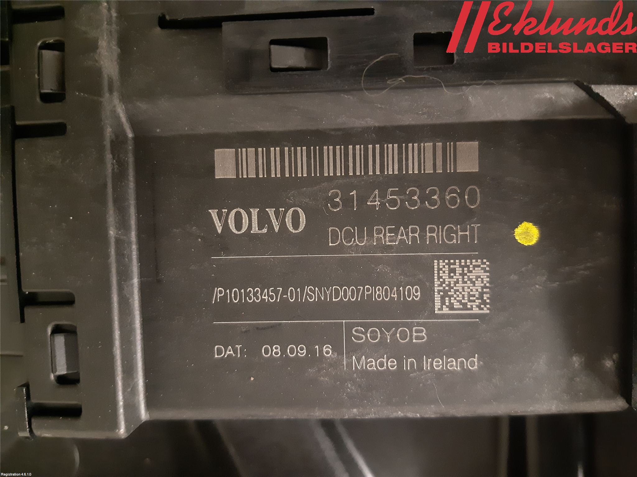 Volvo XC90/RECHARGE 16- Fönsterhiss El Kompl
