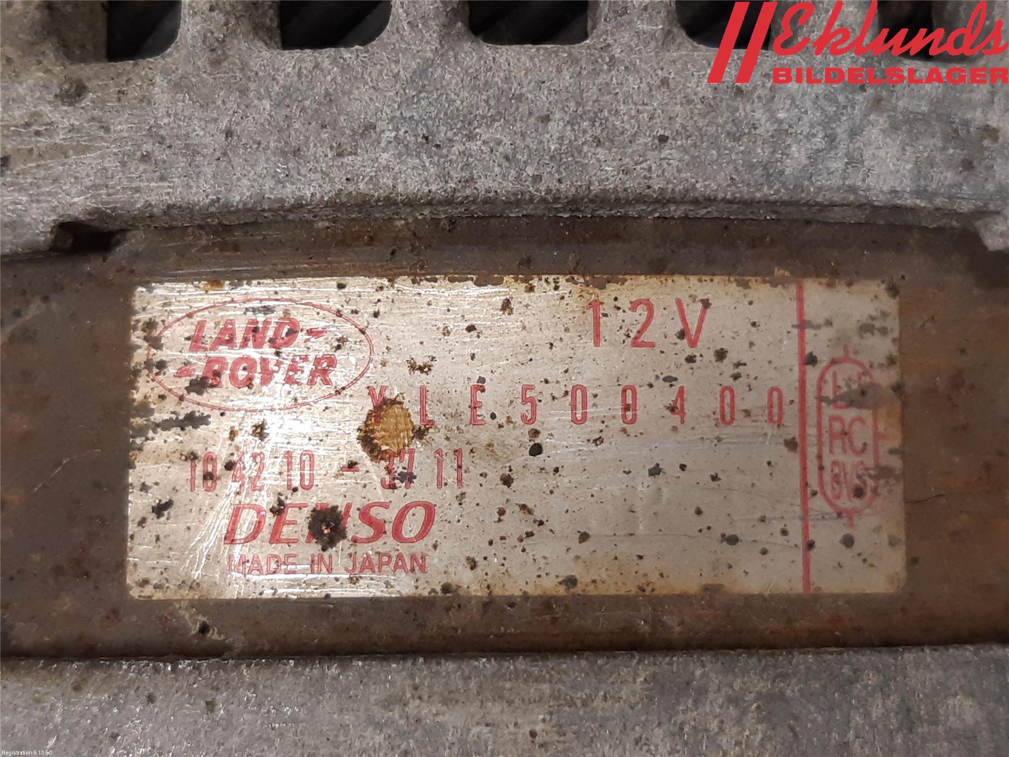 Landrover LAND ROVER DISCOVERY 3 05-09 Generator