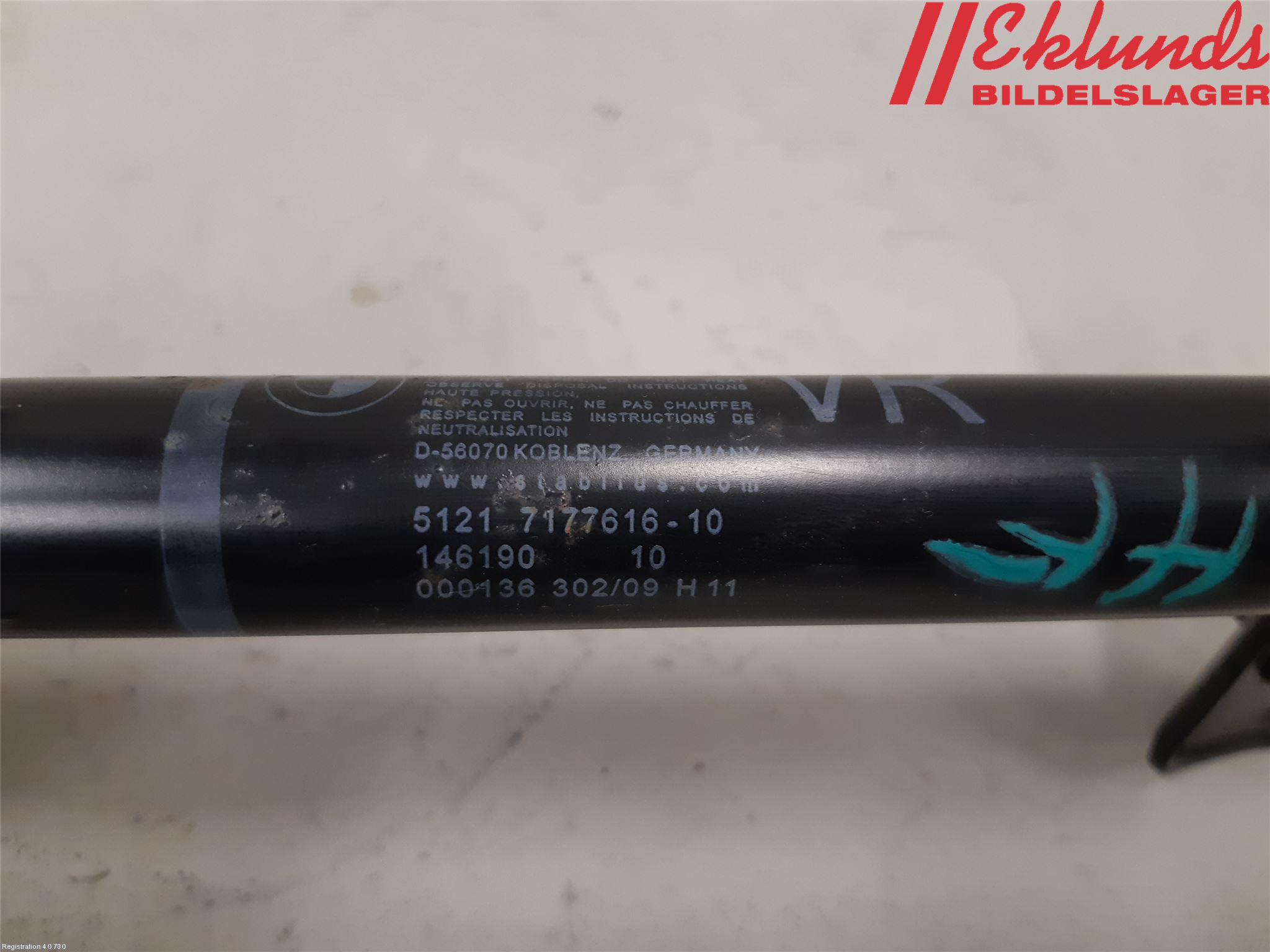 BMW 7 F01/02/03/04 09-15 Dörrstopp