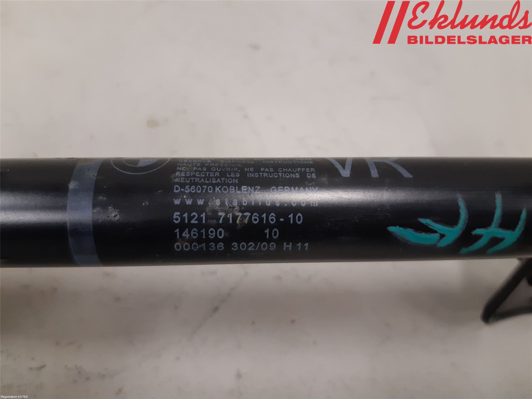 BMW 7 F01/02/03/04 09-15 Dörrstopp