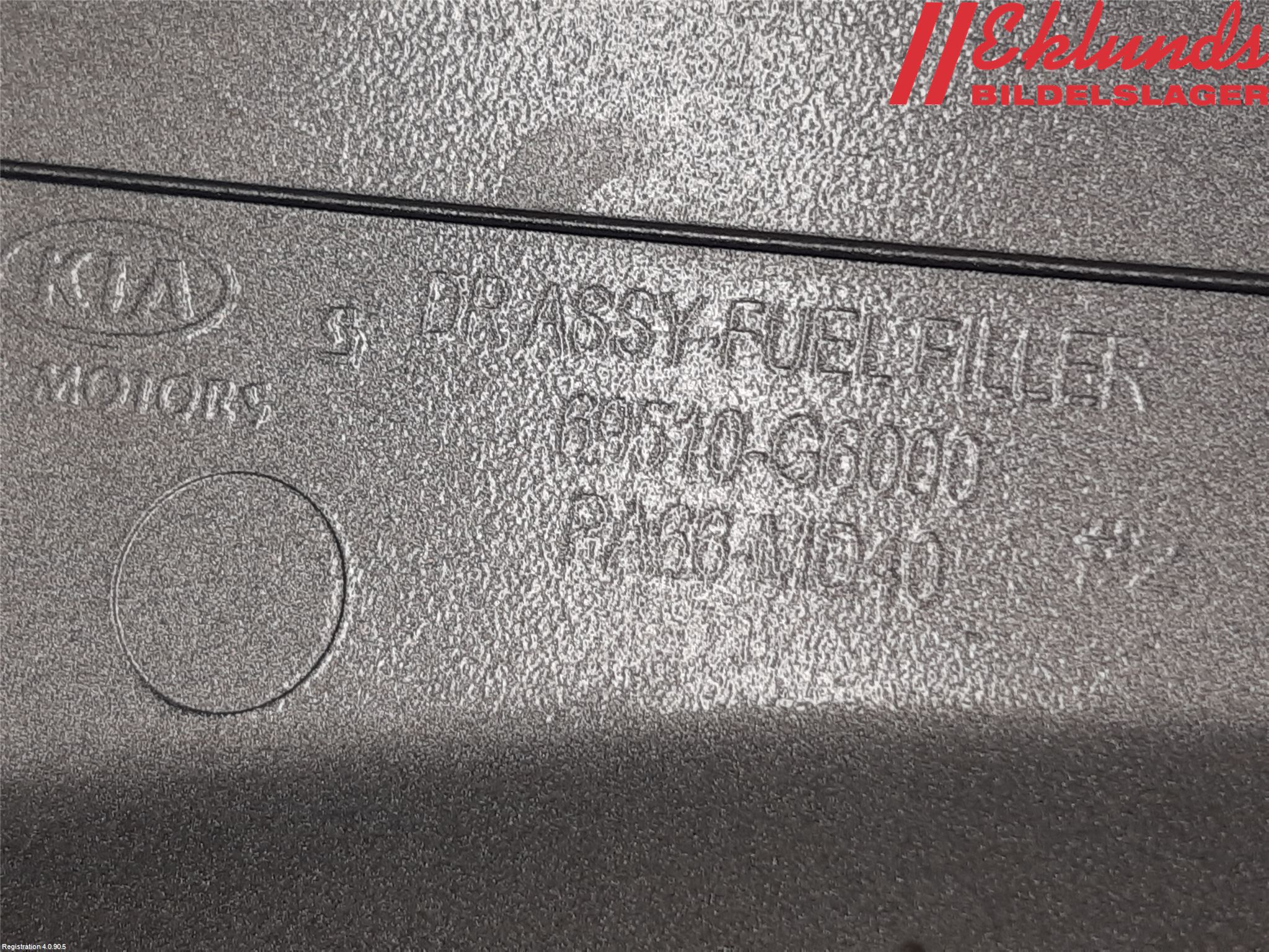 Kia PICANTO 17- Tanklucka