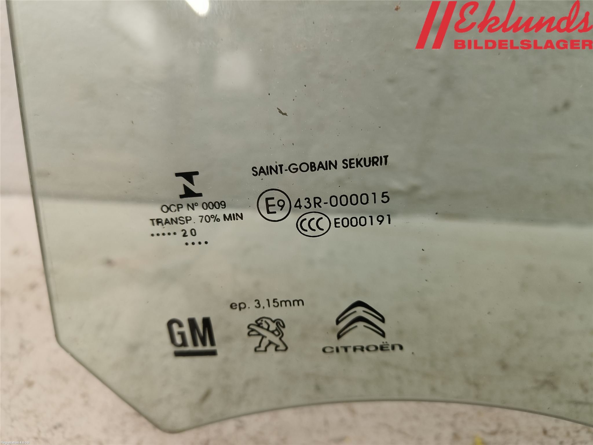 Toyota PROACE CITY 20- Dörruta Fram Vänster