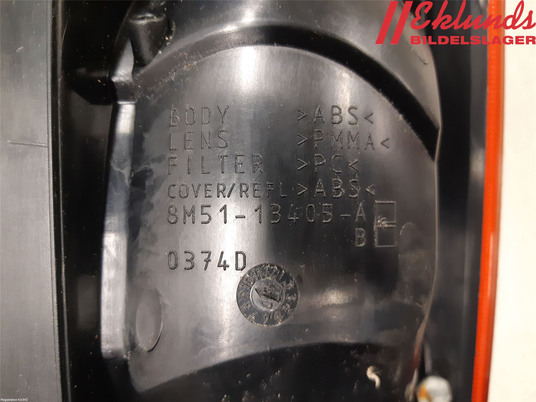 Ford FOCUS 08-11 Bakljus Vänster