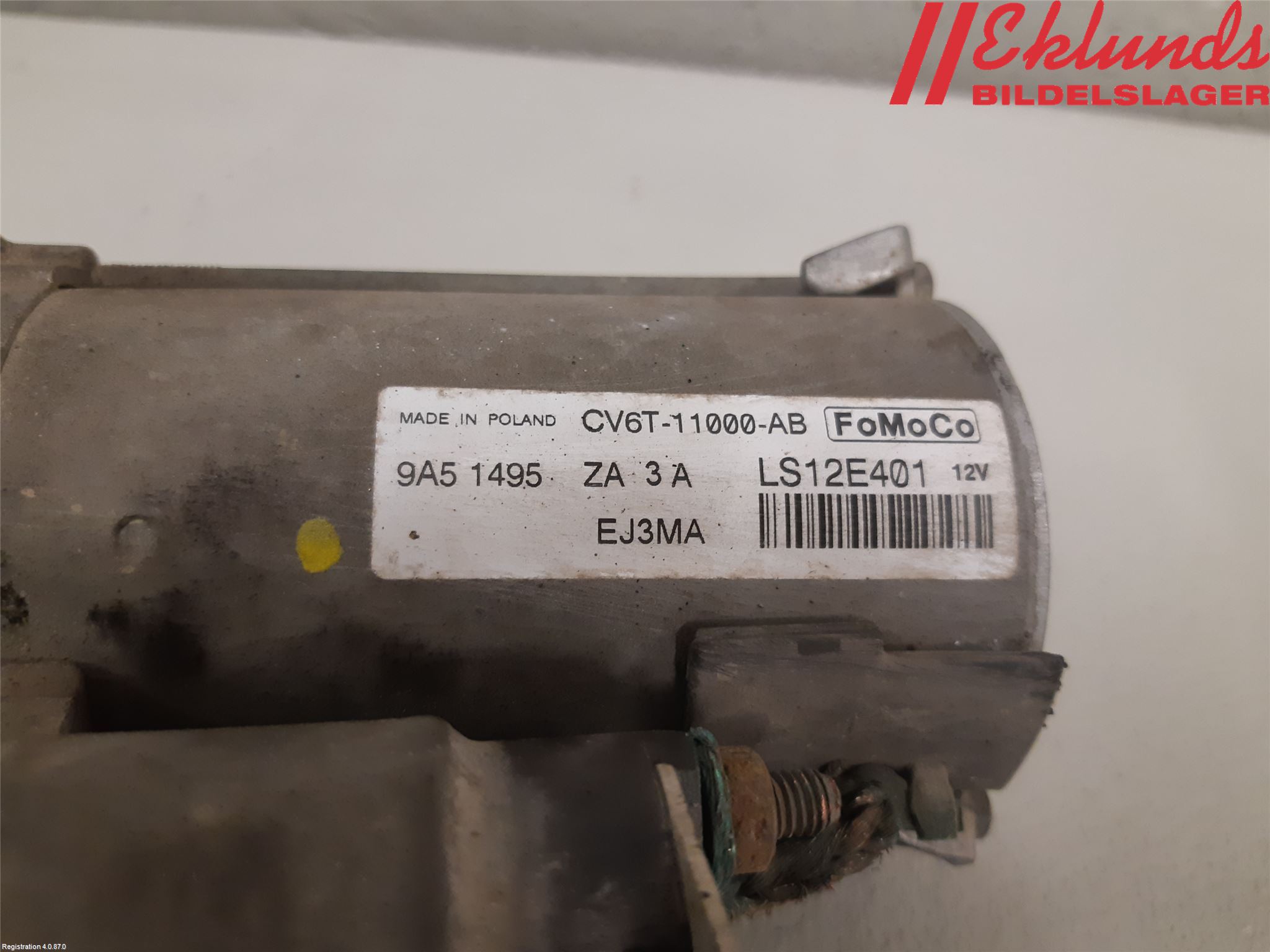 Ford FIESTA 13-17 Startmotor