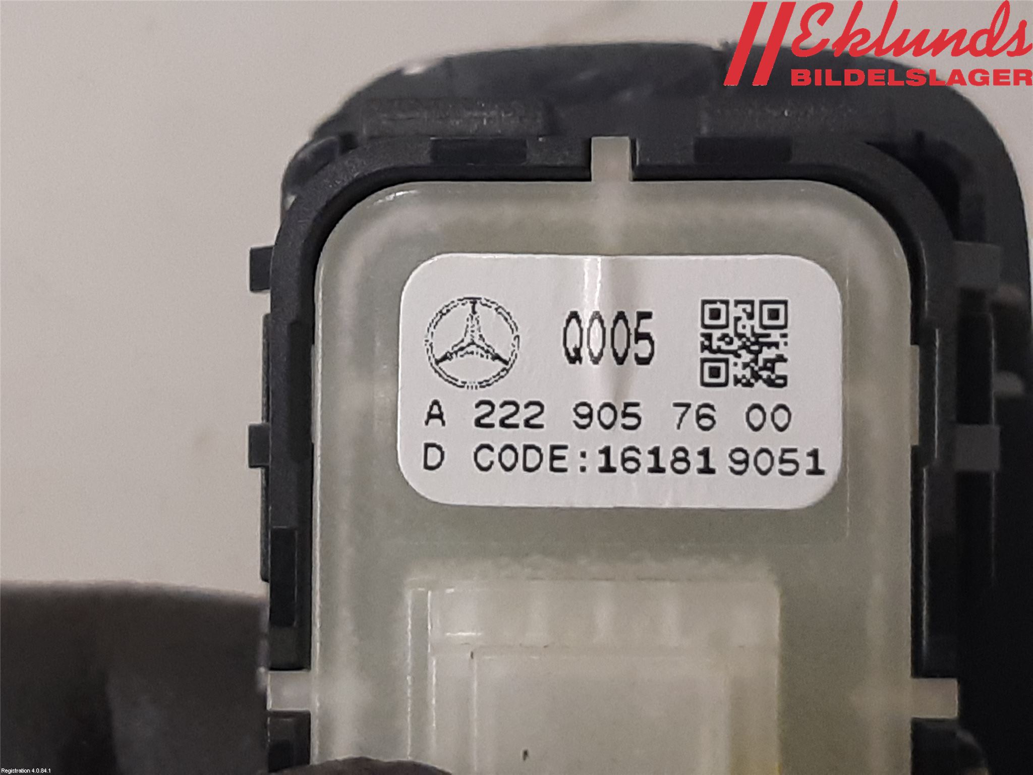 Mercedes-Benz MB C-KLASS (W205) 14-21 Strömställare Baklucka