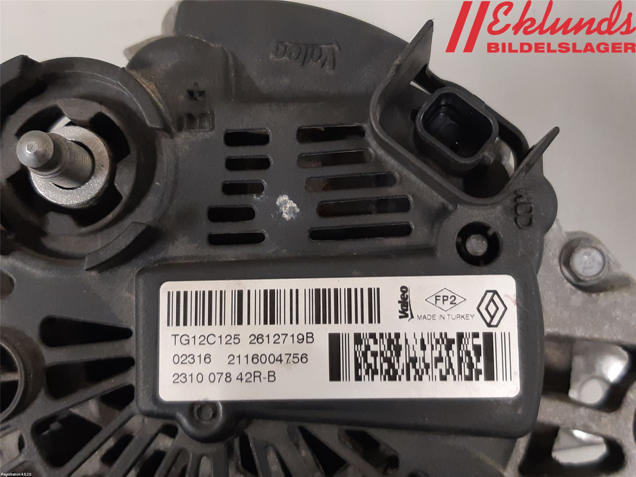 Renault CLIO IV 12-16 Generator