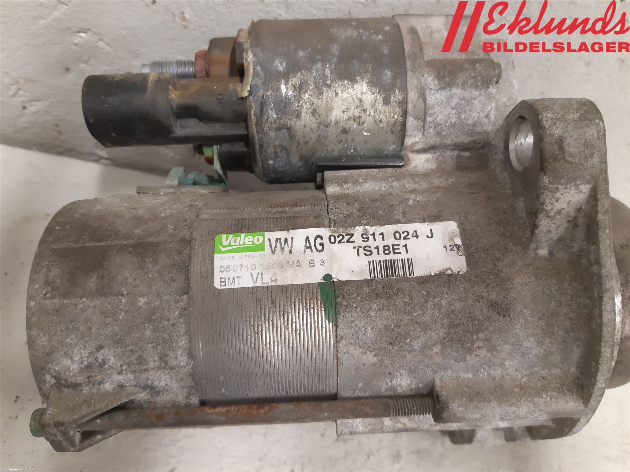 Volkswagen VW CADDY      04-10 Startmotor Diesel