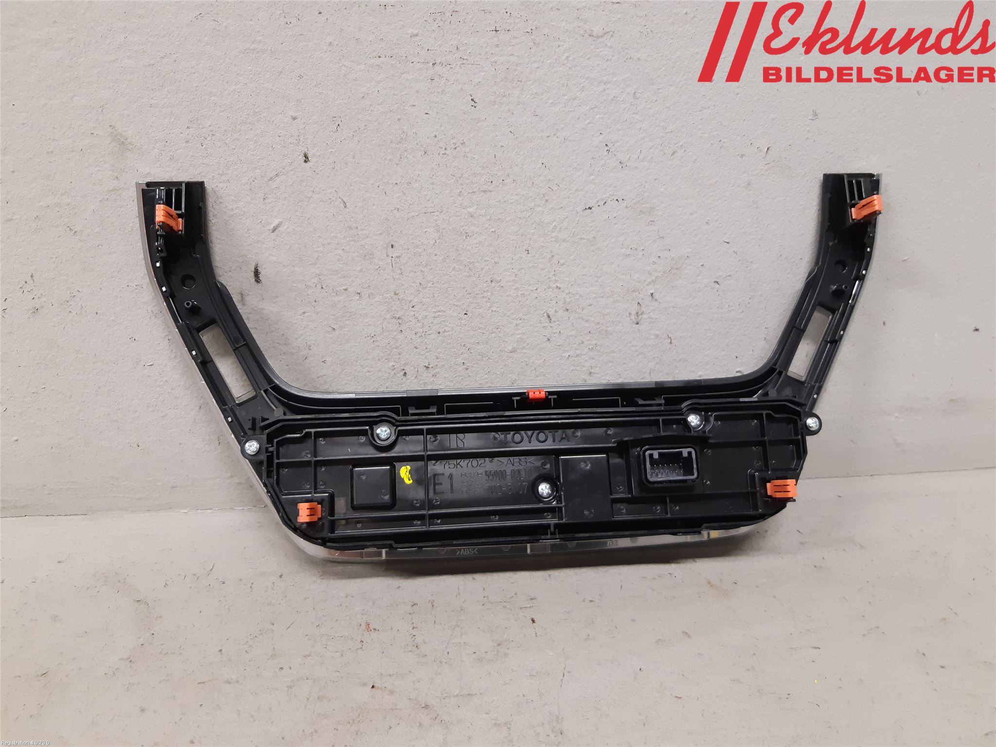 Toyota COROLLA 19- Ac Styrenhet Ac Manöveren