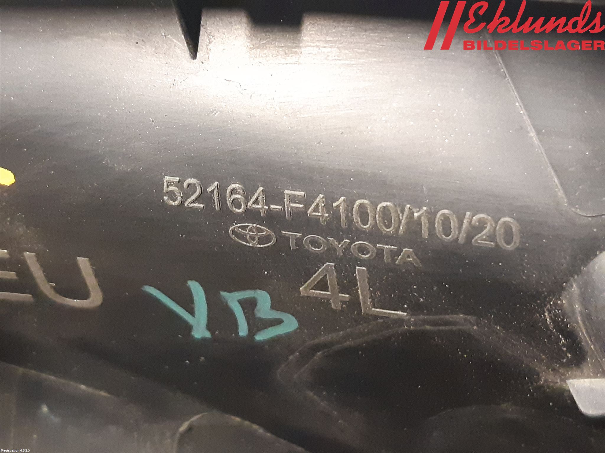 Toyota C-HR 16-23 Stöt Utfyllnad-List-Grill