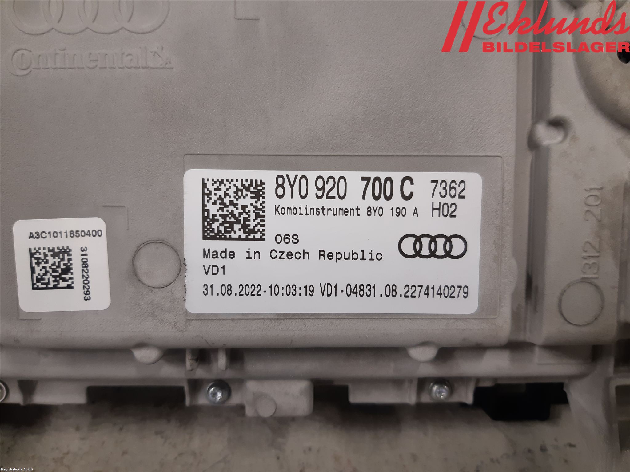 Audi A3/S3 8Y 21- Instrument Komb