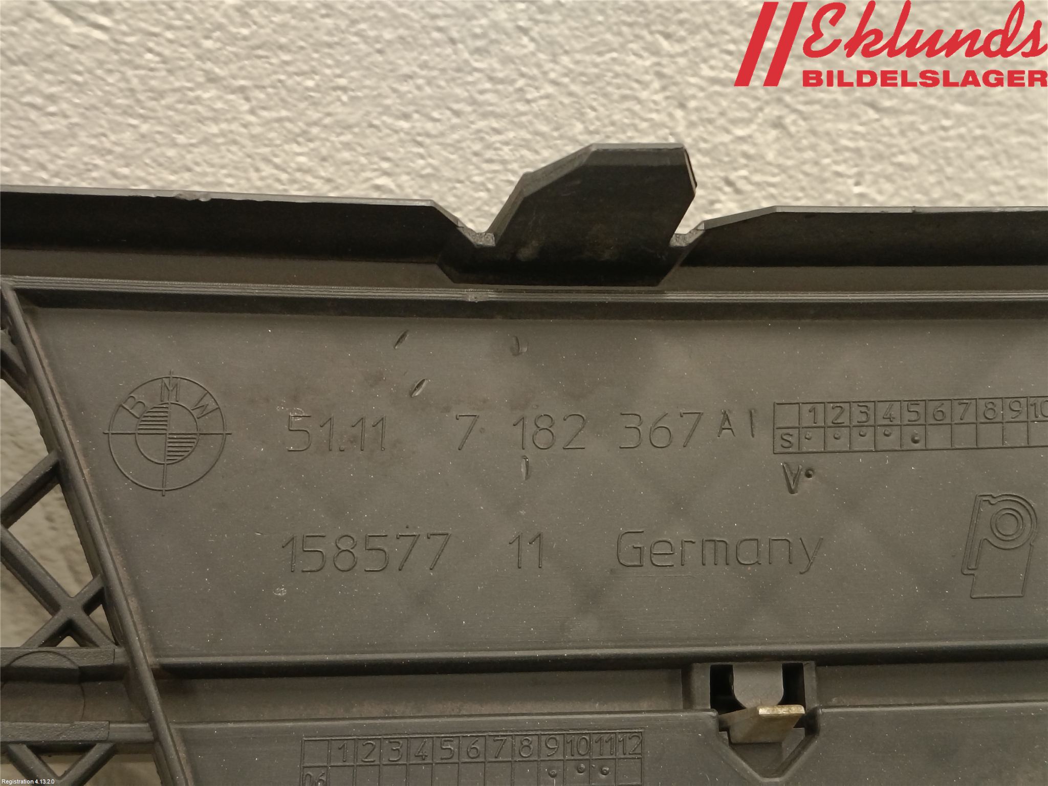 BMW 1 E87/81 5D/3D 03-11 Stöt Utfyllnad-List-Grill