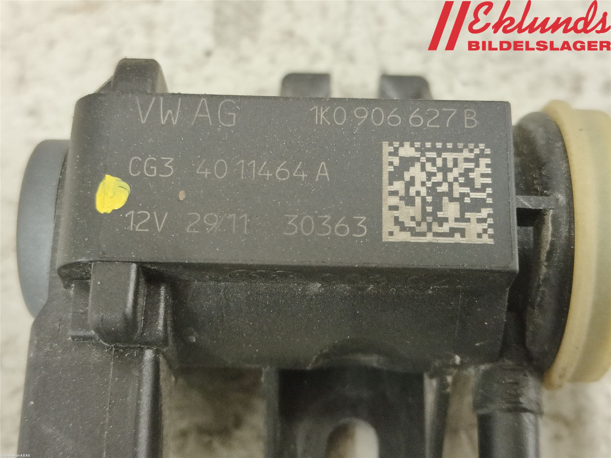 Volkswagen VW POLO 10-17 Vakuumventil