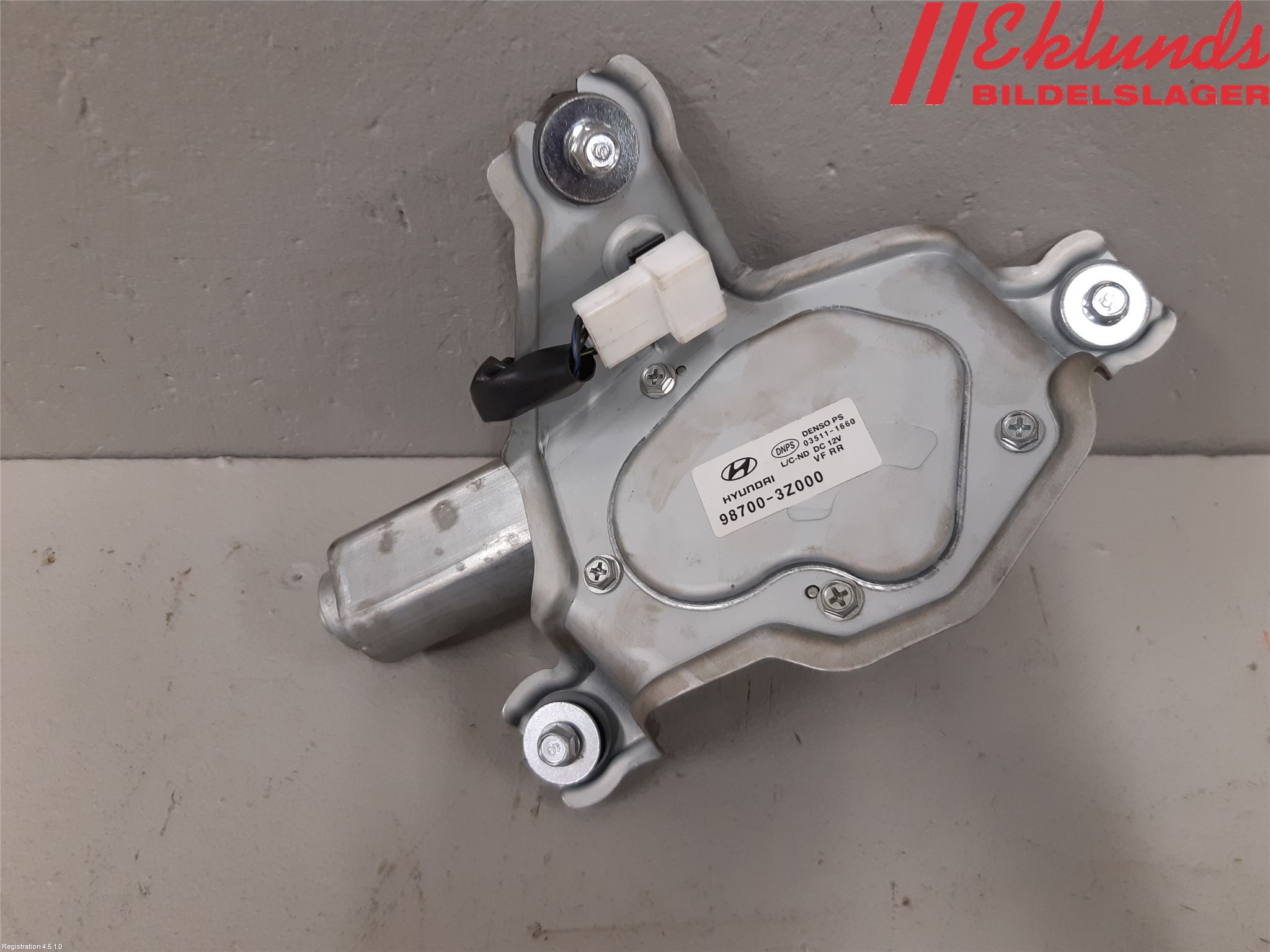 Hyundai i40 08-15 Torkarmotor Baklucka