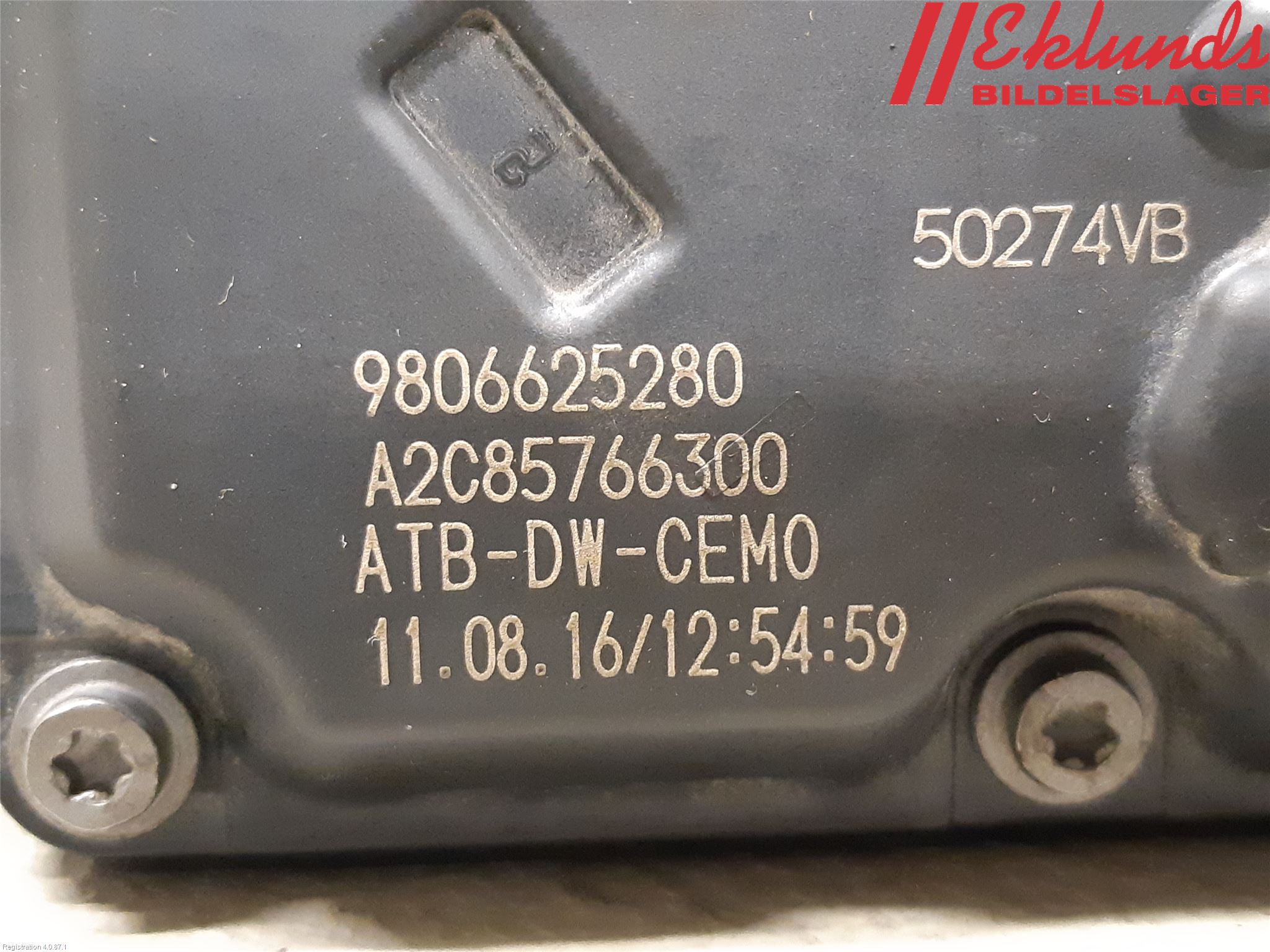 Ford KUGA 13-16 Injspjällhus