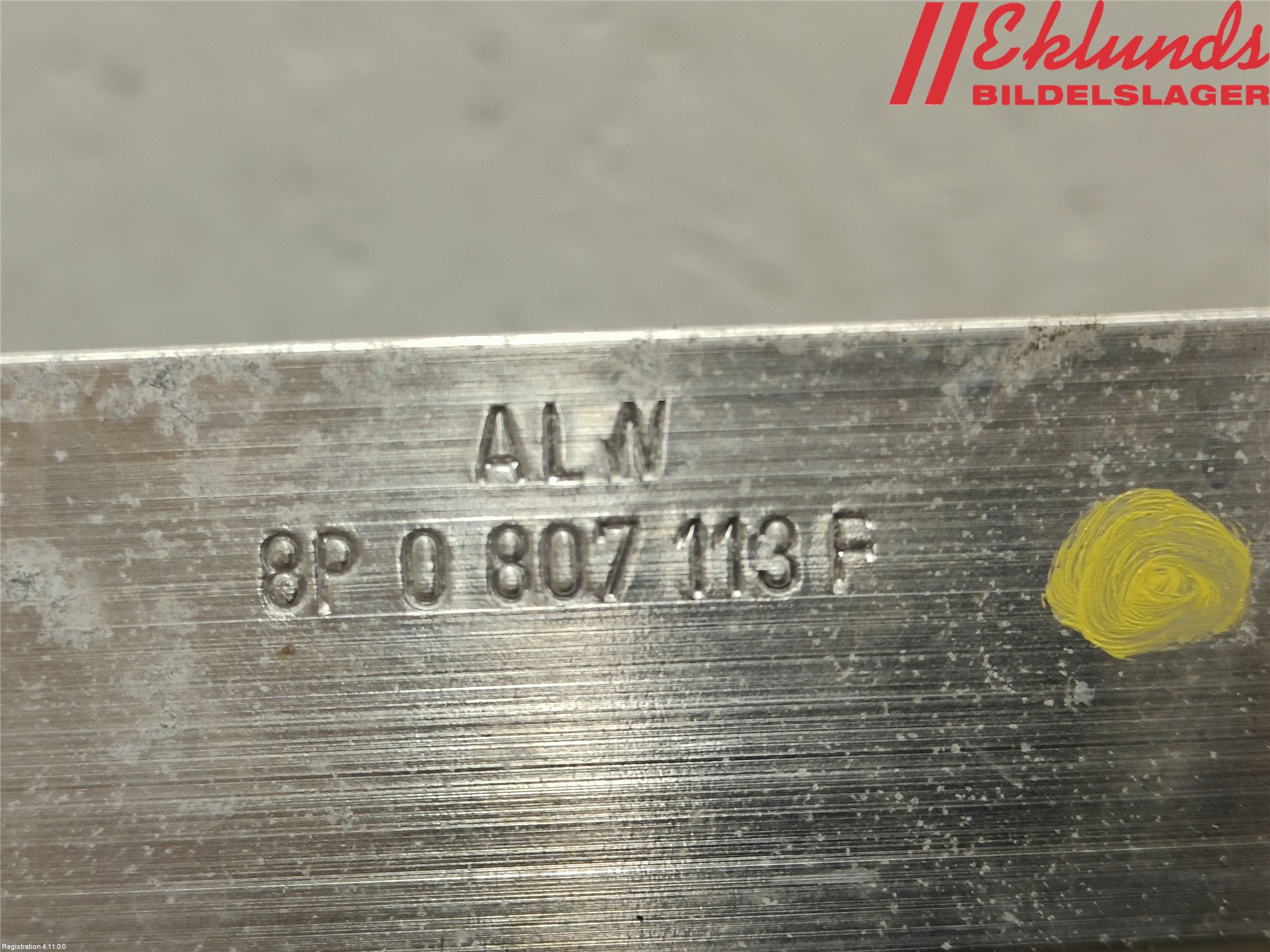 Audi A3/S3 05-13 Stötfångarbalk Fram