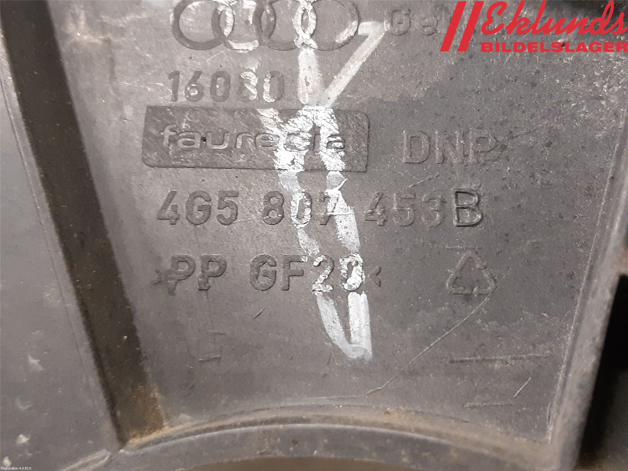 Audi A6/S6 4G 11-18 Stötfångarfäste Bak Vä