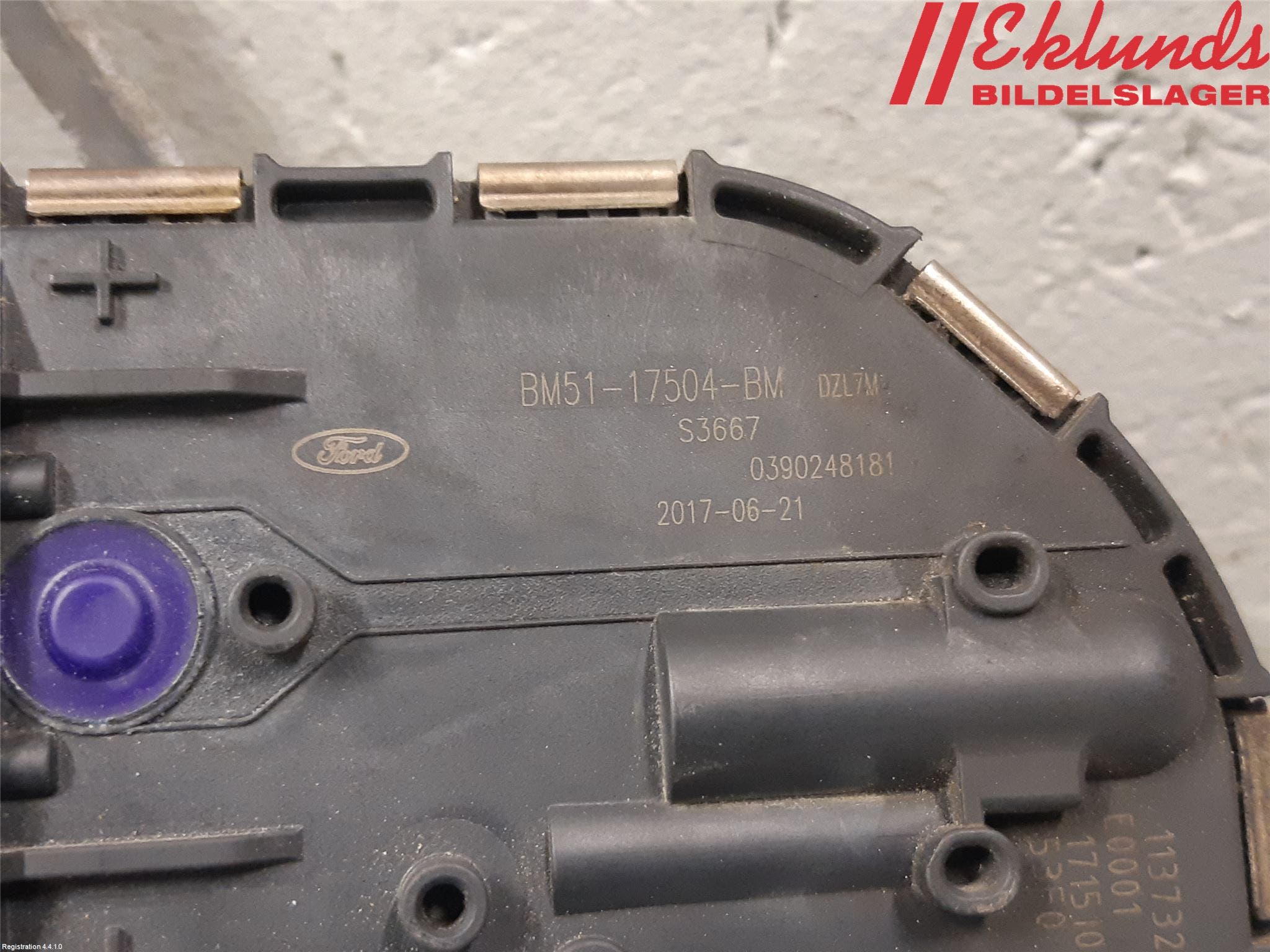 Ford FOCUS 15-18 Torkarmotor Vindruta