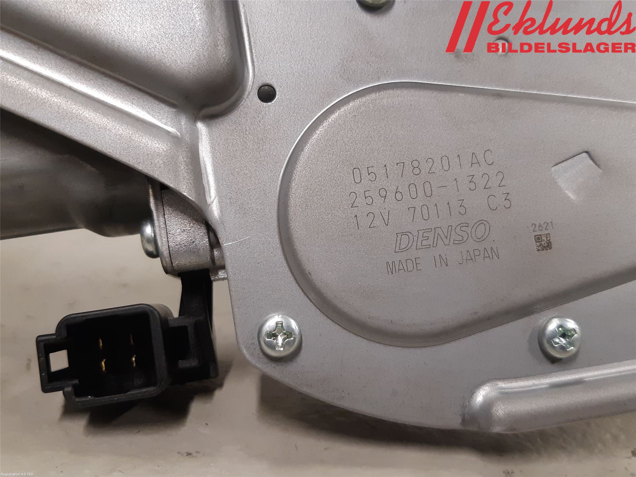Fiat FREEMONT Torkarmotor Baklucka