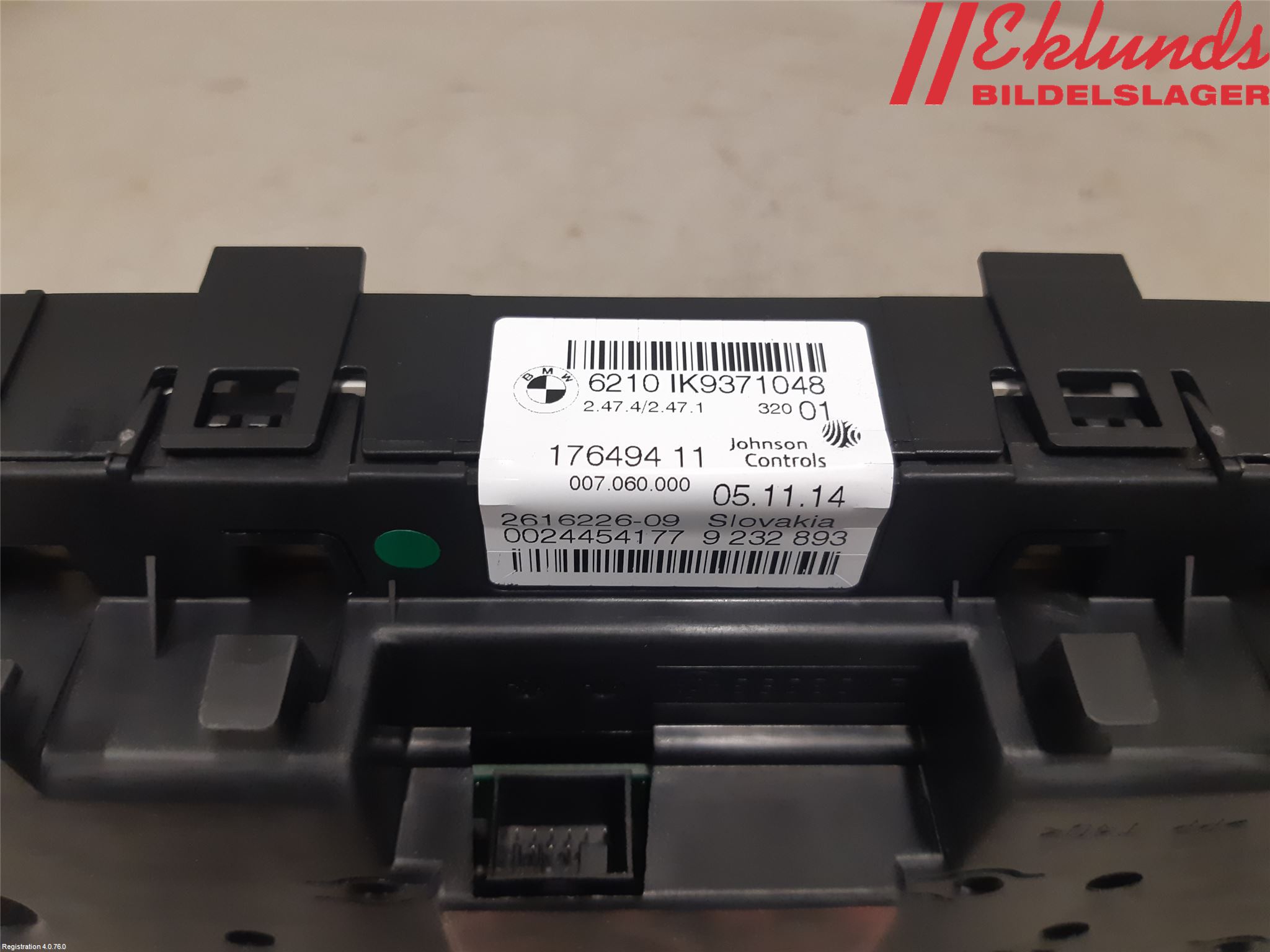 BMW 3 GT F34 13-19 Instrument Komb