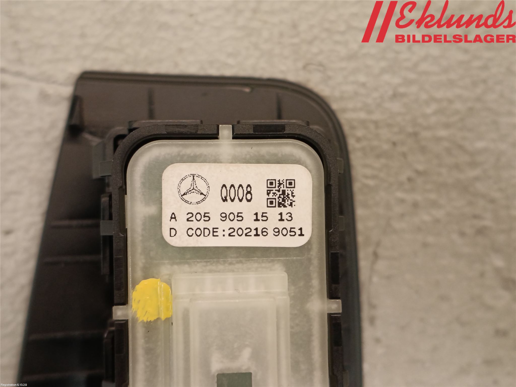 Mercedes-Benz MB EQC (N293) 20- Strömställare Elhiss
